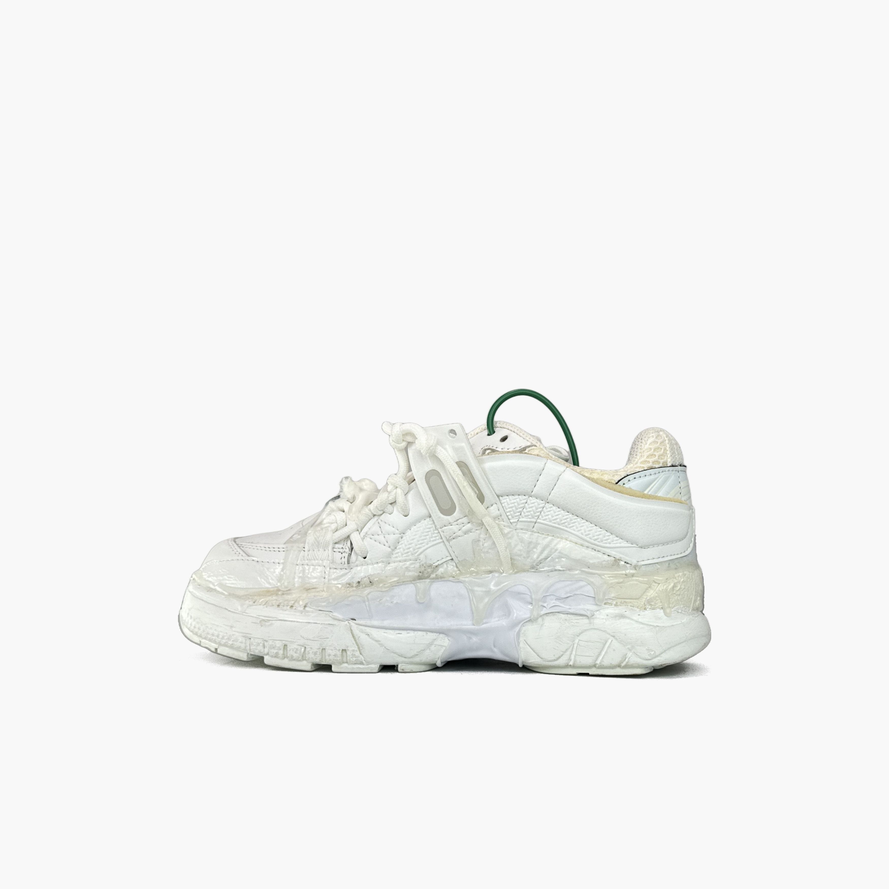 Maison Margiela Maison Margiela White Fusion Low-Top Sneakers Size 35 Size US 5 / IT 35 - 3 Thumbnail