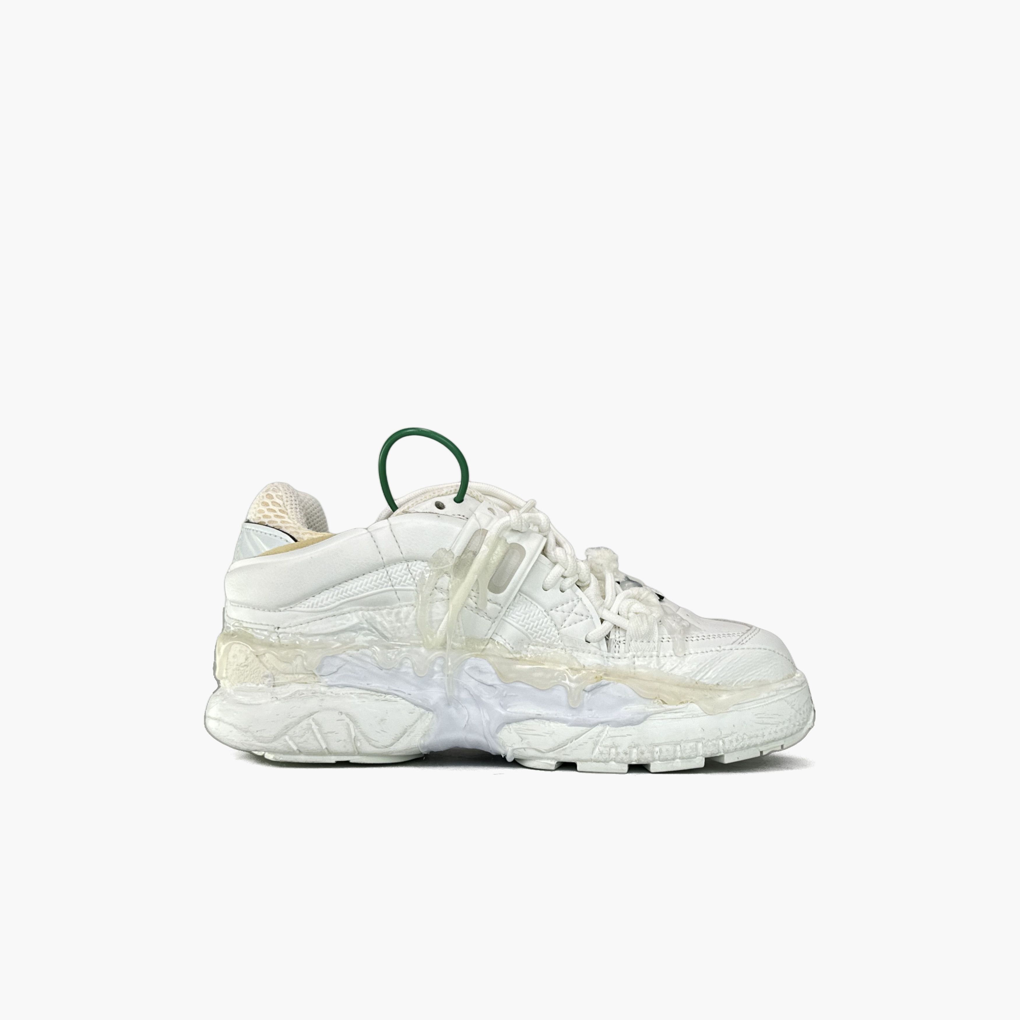 Maison Margiela Maison Margiela White Fusion Low-Top Sneakers Size 35 Size US 5 / IT 35 - 2 Thumbnail