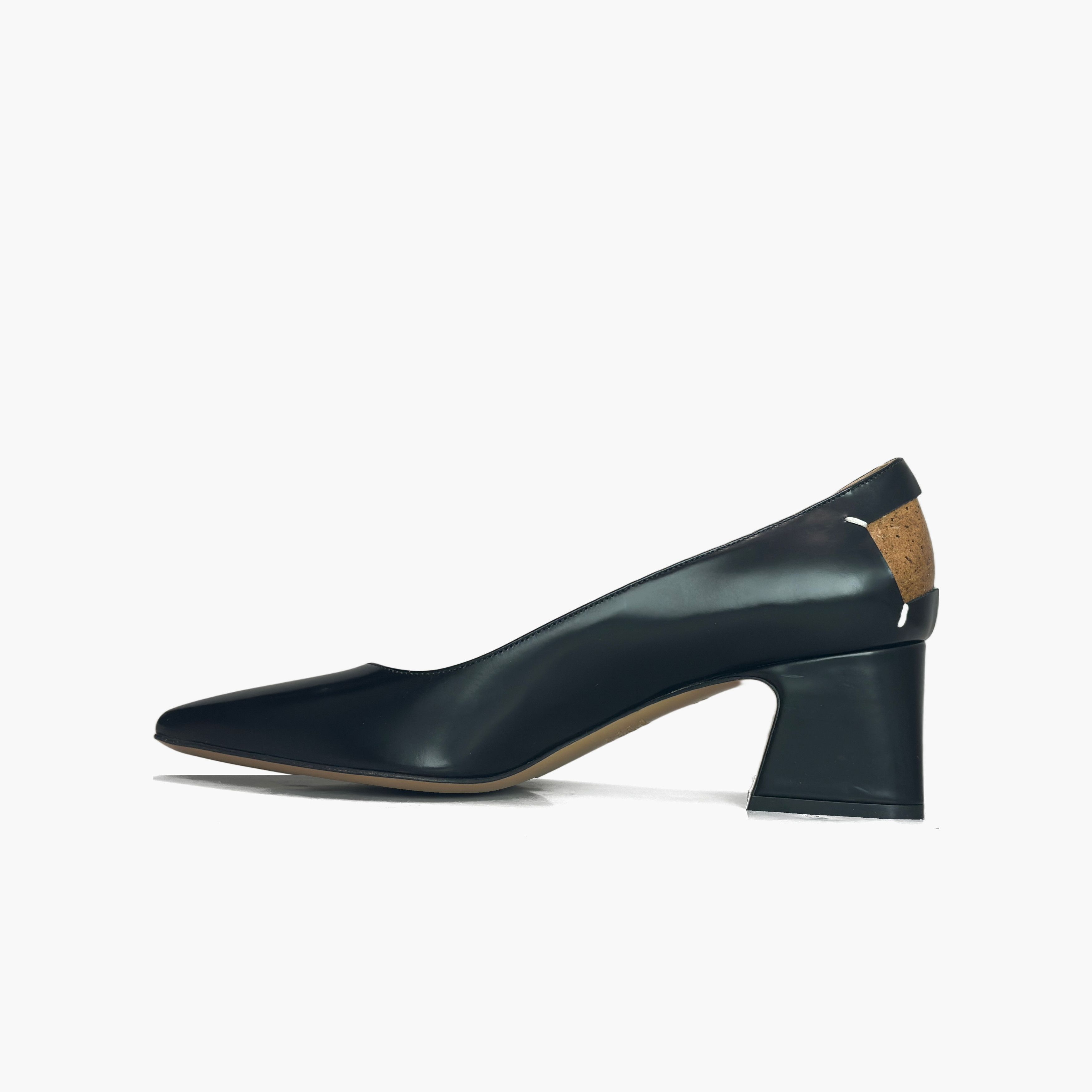 Maison Margiela Maison Margiela Leather Square Toe Block Heels Size 38 Size US 8 / IT 38 - 3 Thumbnail