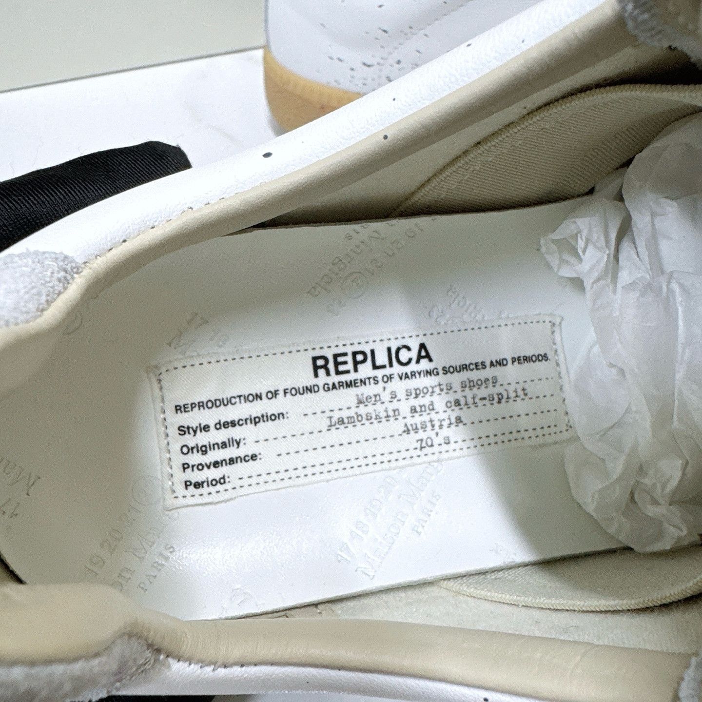 Maison Margiela Maison Margiela Paint Splatter Replica Sneakers Size 36 Size US 6 / IT 36 - 10 Thumbnail