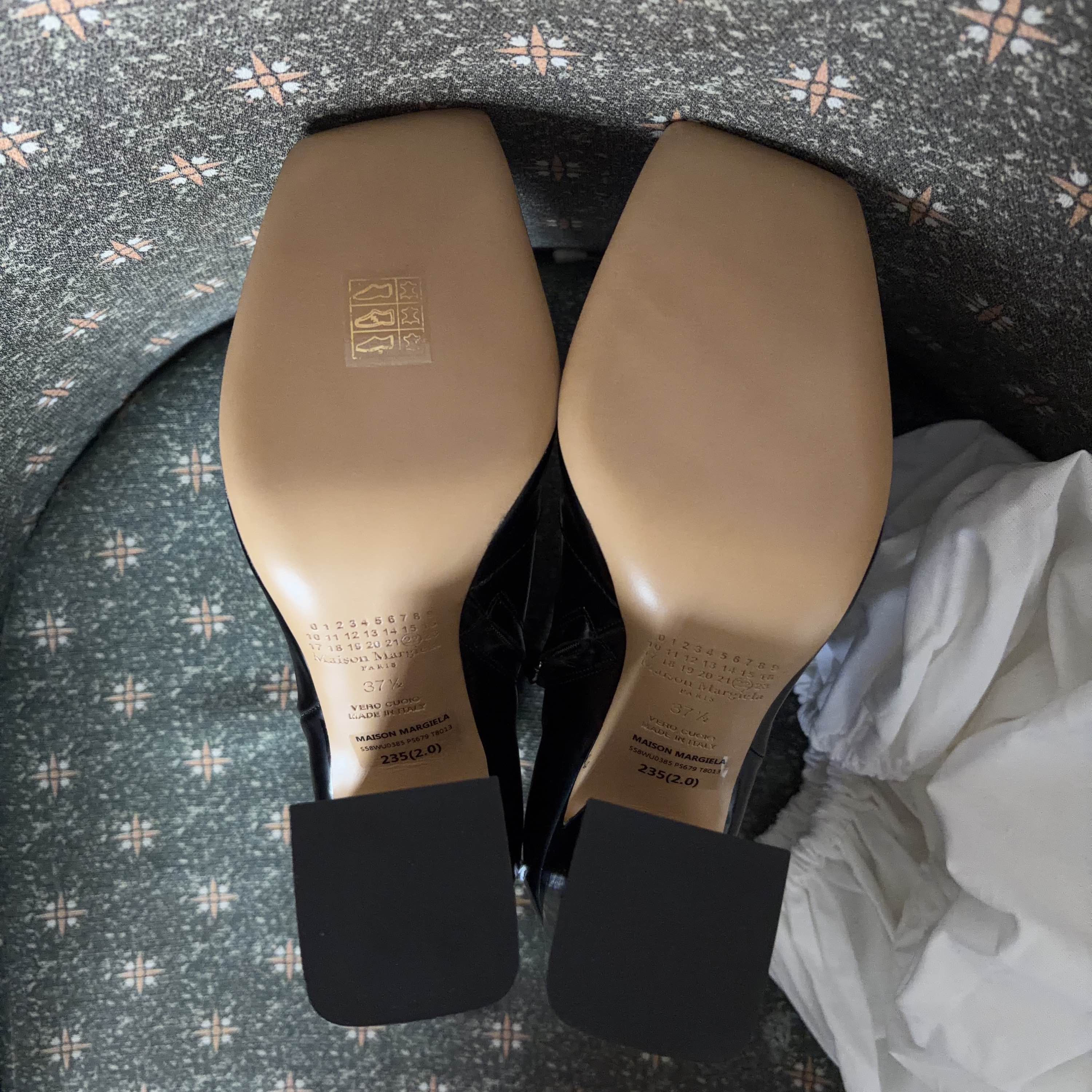 Maison Margiela Maison Margiela Square Toe Boots Size 37.5 Size US 7.5 / IT 37.5 - 4 Thumbnail
