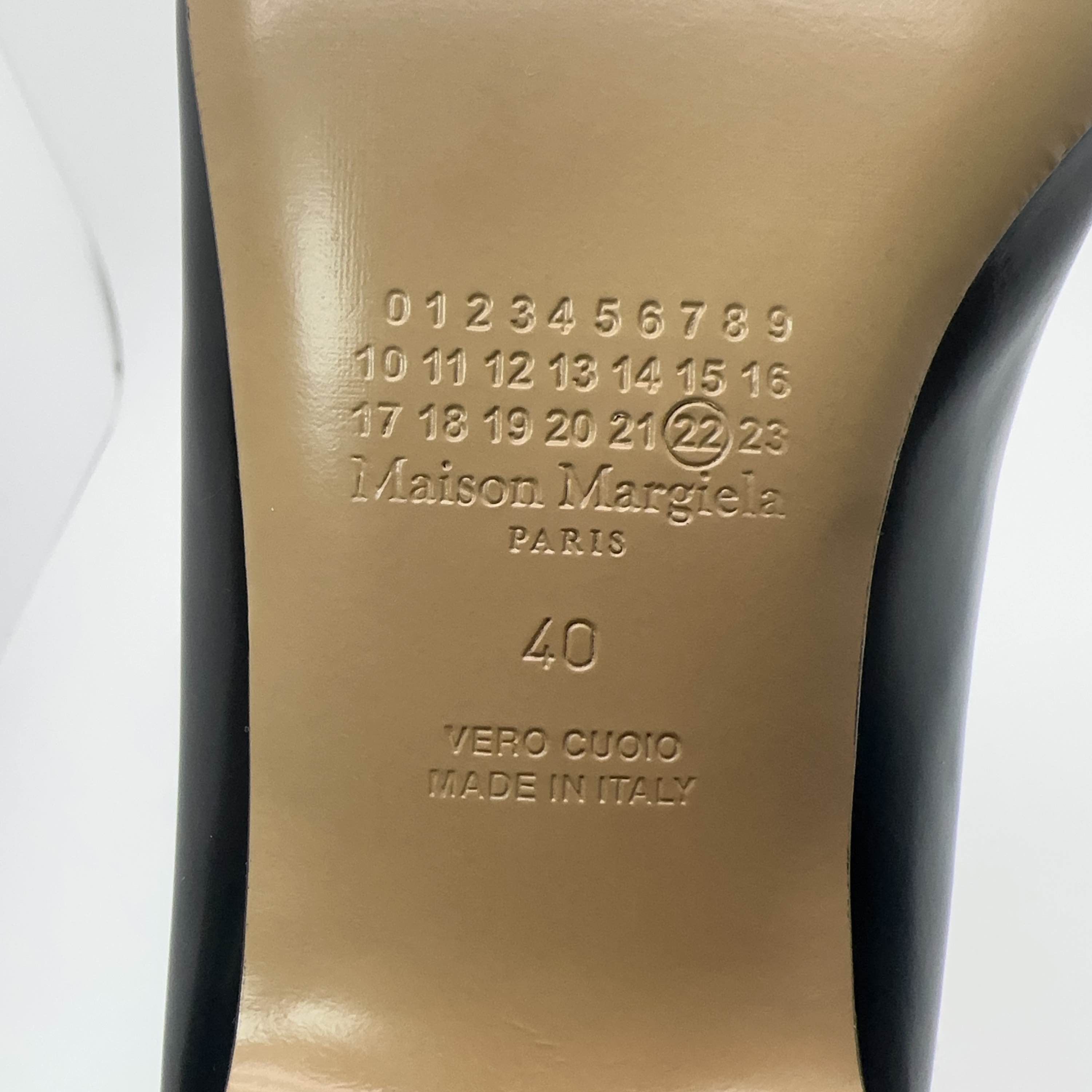 Maison Margiela Maison Margiela Square Toe Leather Flats Size 40 Size US 10 / IT 40 - 5 Thumbnail