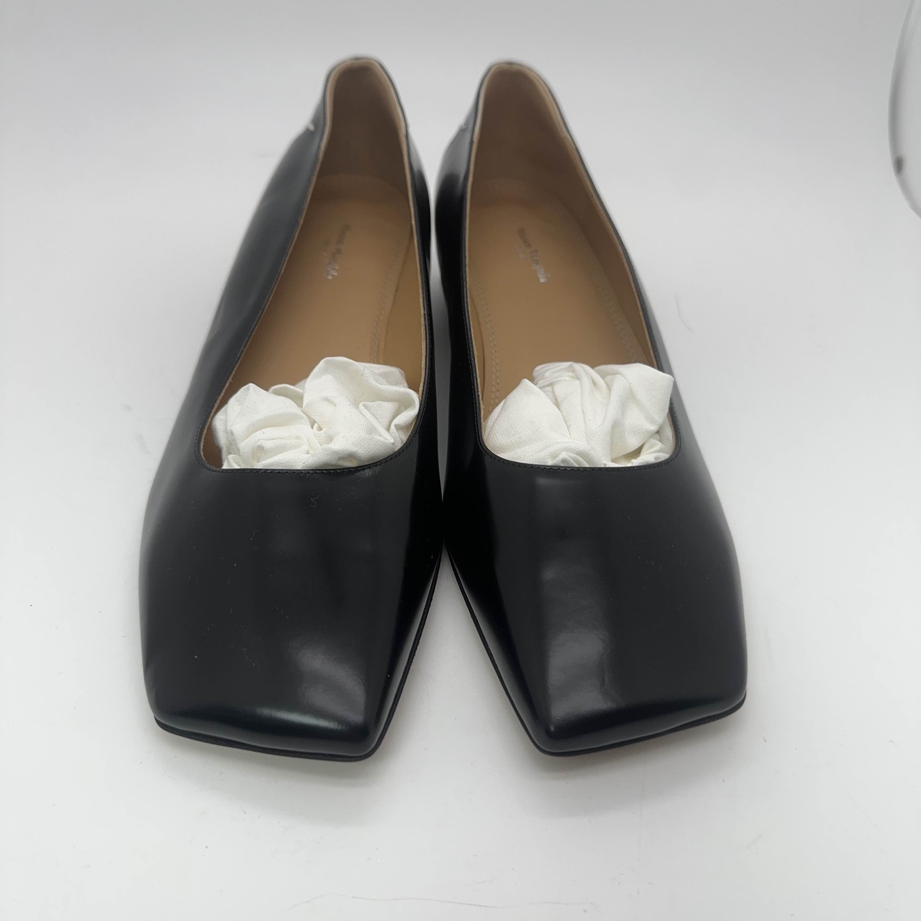 Maison Margiela Maison Margiela Square Toe Leather Flats Size 40 Size US 10 / IT 40 - 2 Thumbnail