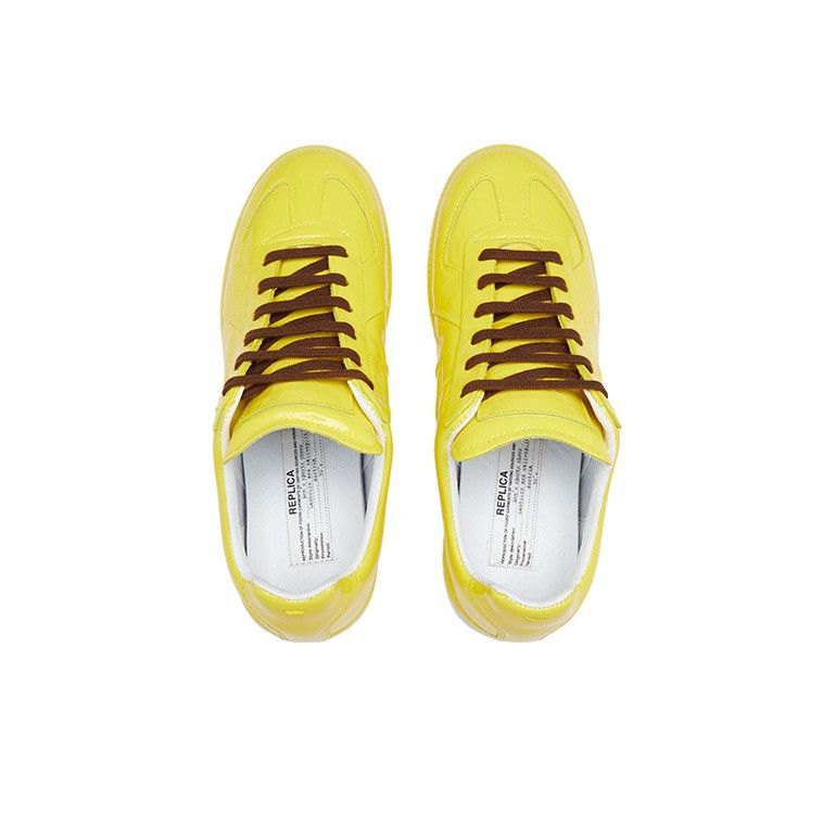 Maison Margiela Maison Margiela Yellow Patent Replica Sneakers Size 39 Size US 9 / IT 39 - 3 Thumbnail