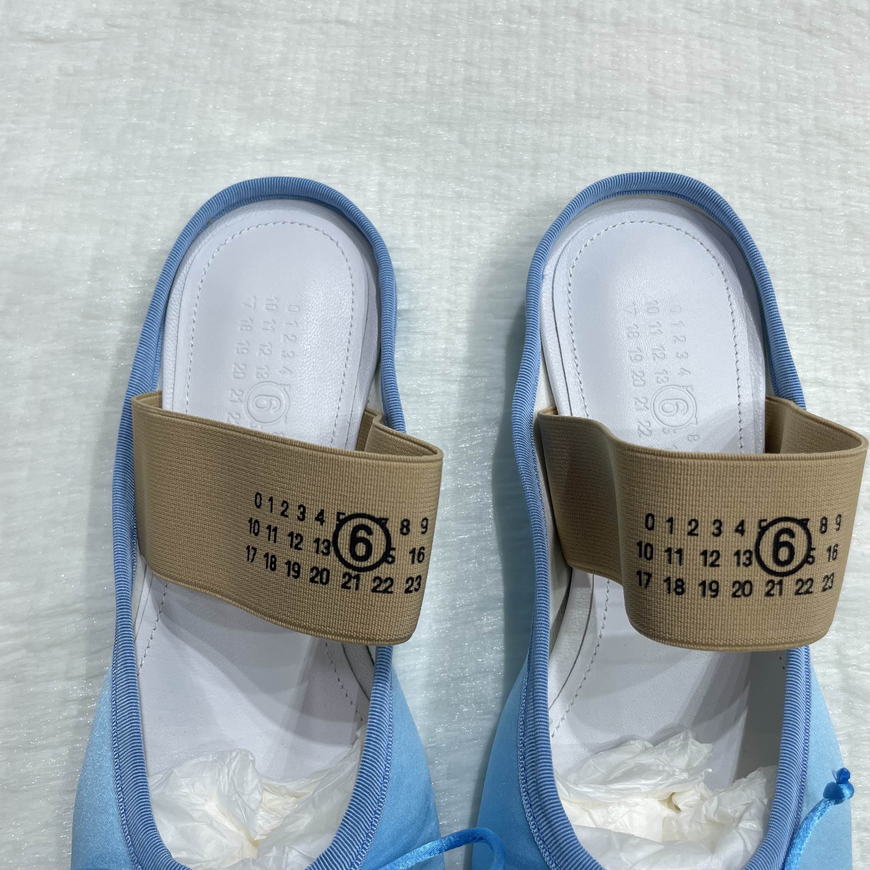MM6 MM6 Maison Margiela Satin Logo Mules Size 37 Size US 7 / IT 37 - 10 Thumbnail