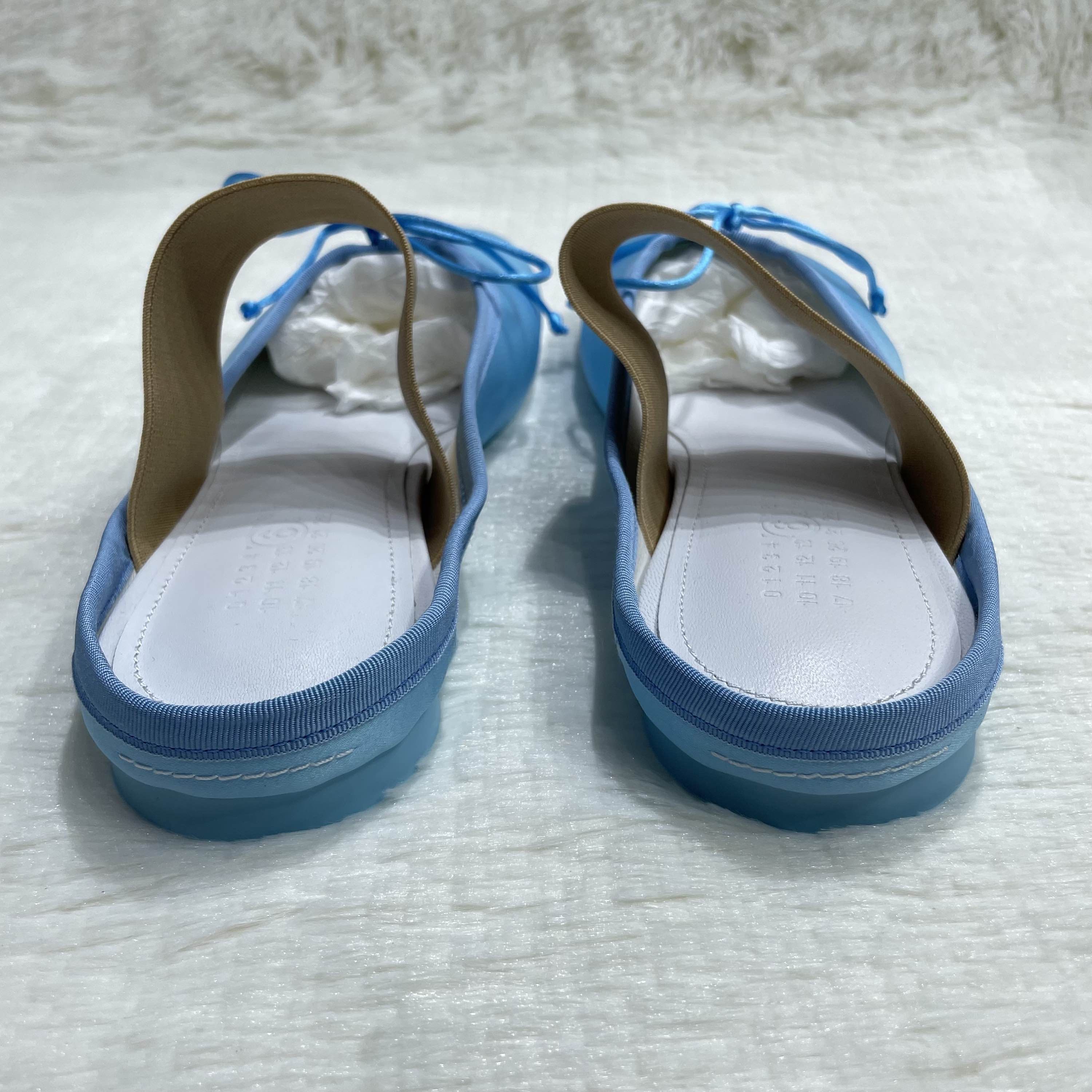 MM6 MM6 Maison Margiela Satin Logo Mules Size 37 Size US 7 / IT 37 - 3 Thumbnail