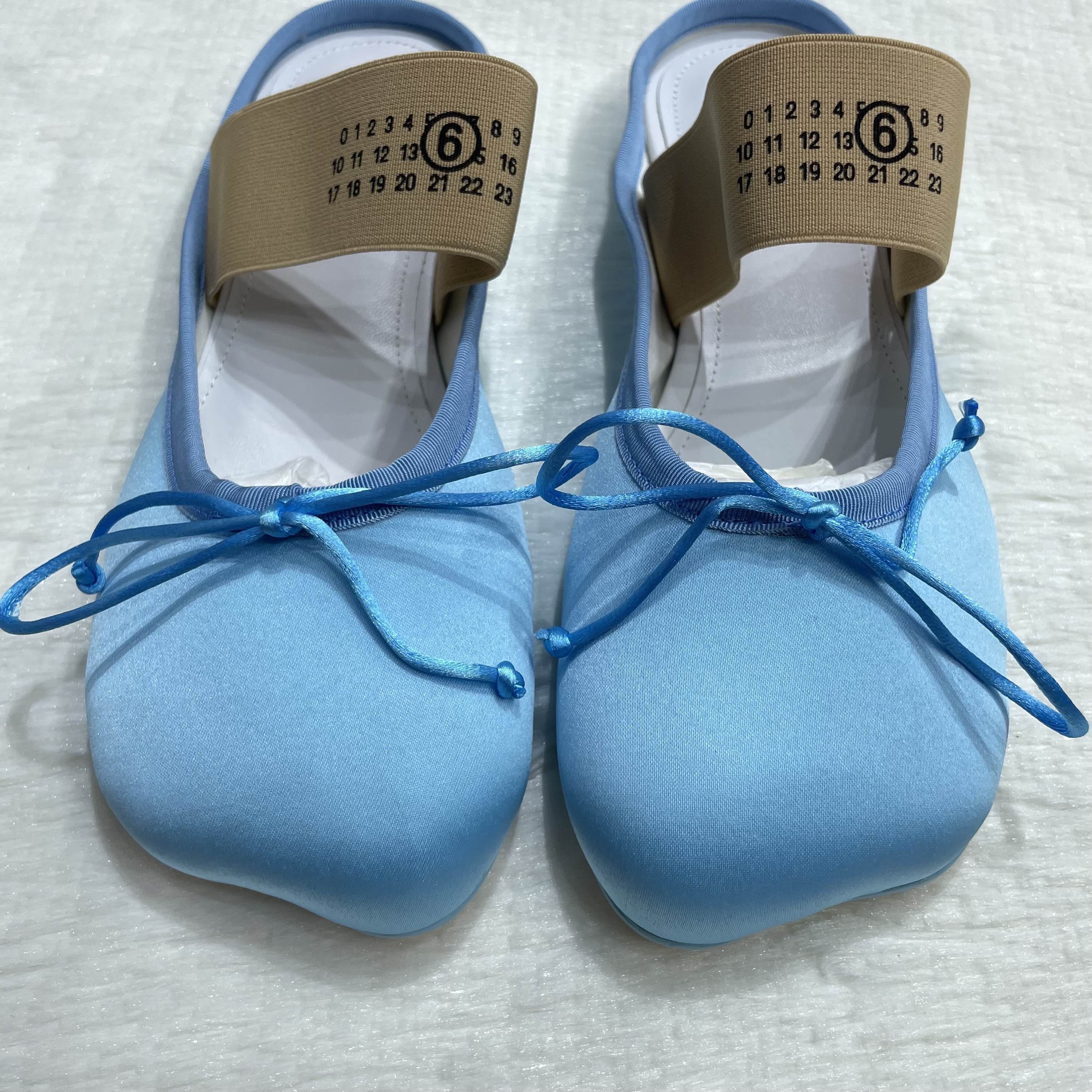 MM6 MM6 Maison Margiela Satin Logo Mules Size 37 Size US 7 / IT 37 - 11 Thumbnail