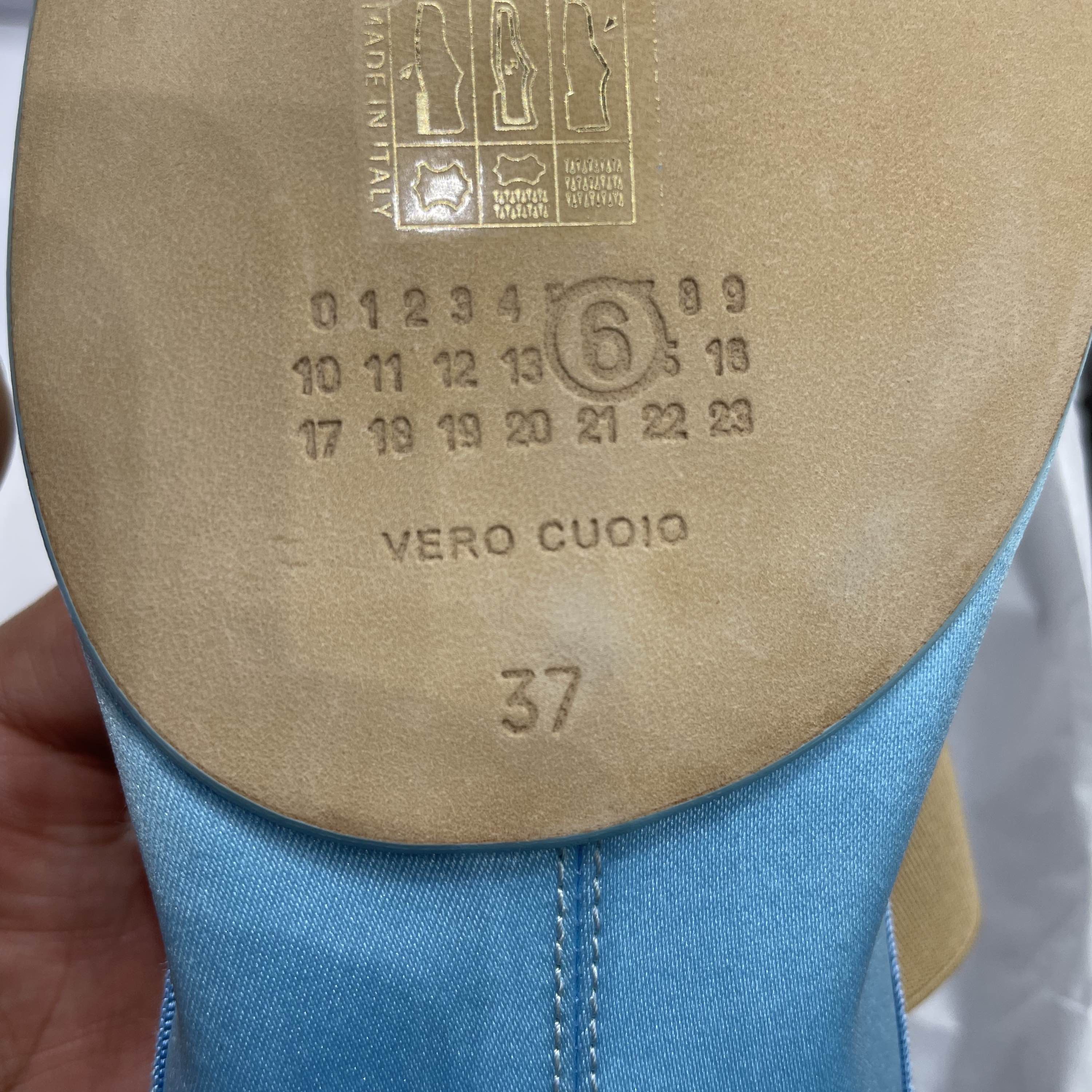 MM6 MM6 Maison Margiela Satin Logo Mules Size 37 Size US 7 / IT 37 - 5 Thumbnail