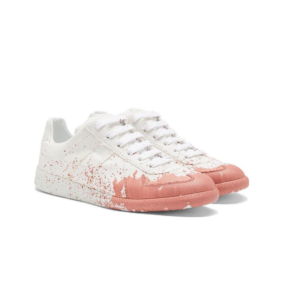 Maison Margiela Maison Margiela Paint Splatter Replica Sneakers Size 36 Size US 6 / IT 36 - 2 Thumbnail