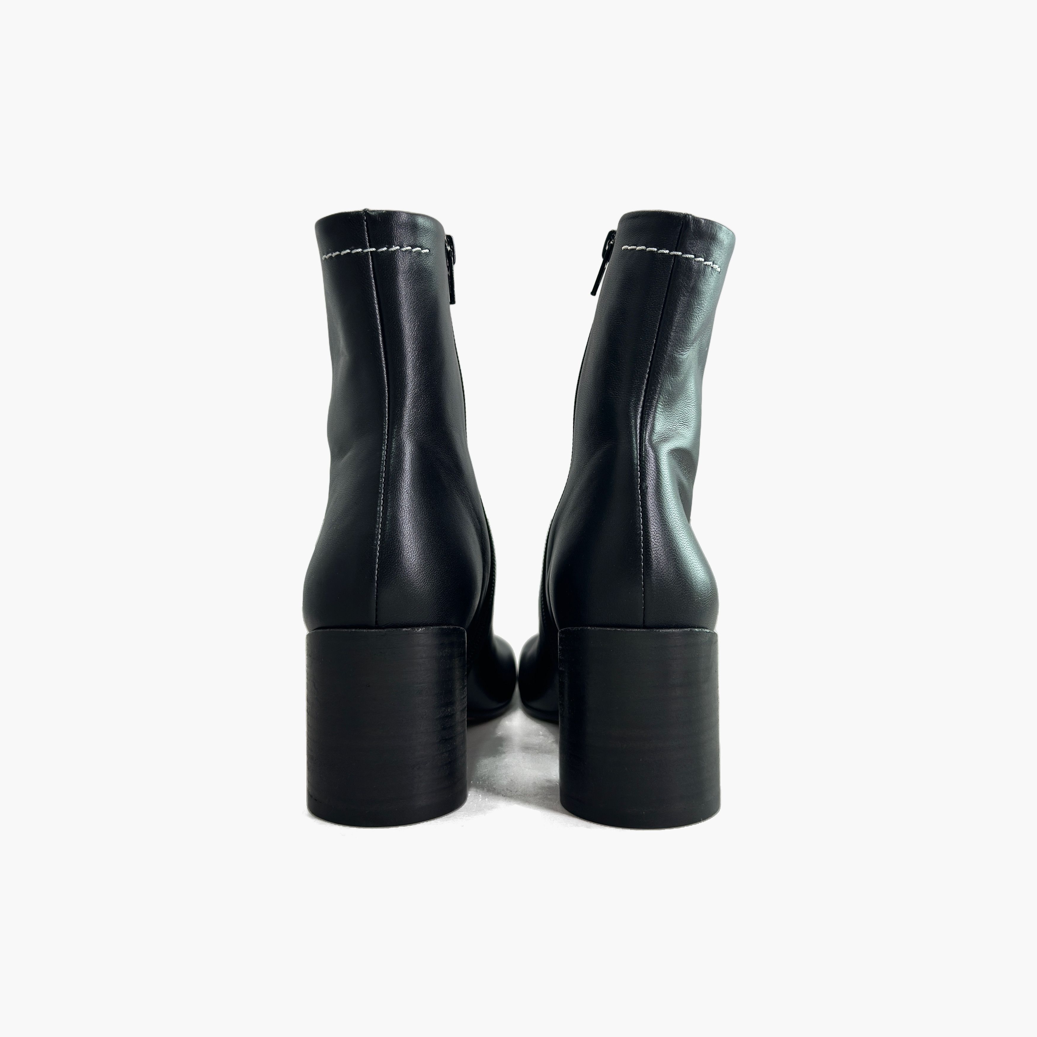 MM6 MM6 Maison Margiela Square Toe Ankle Boots Size 36 Size US 6 / IT 36 - 6 Thumbnail