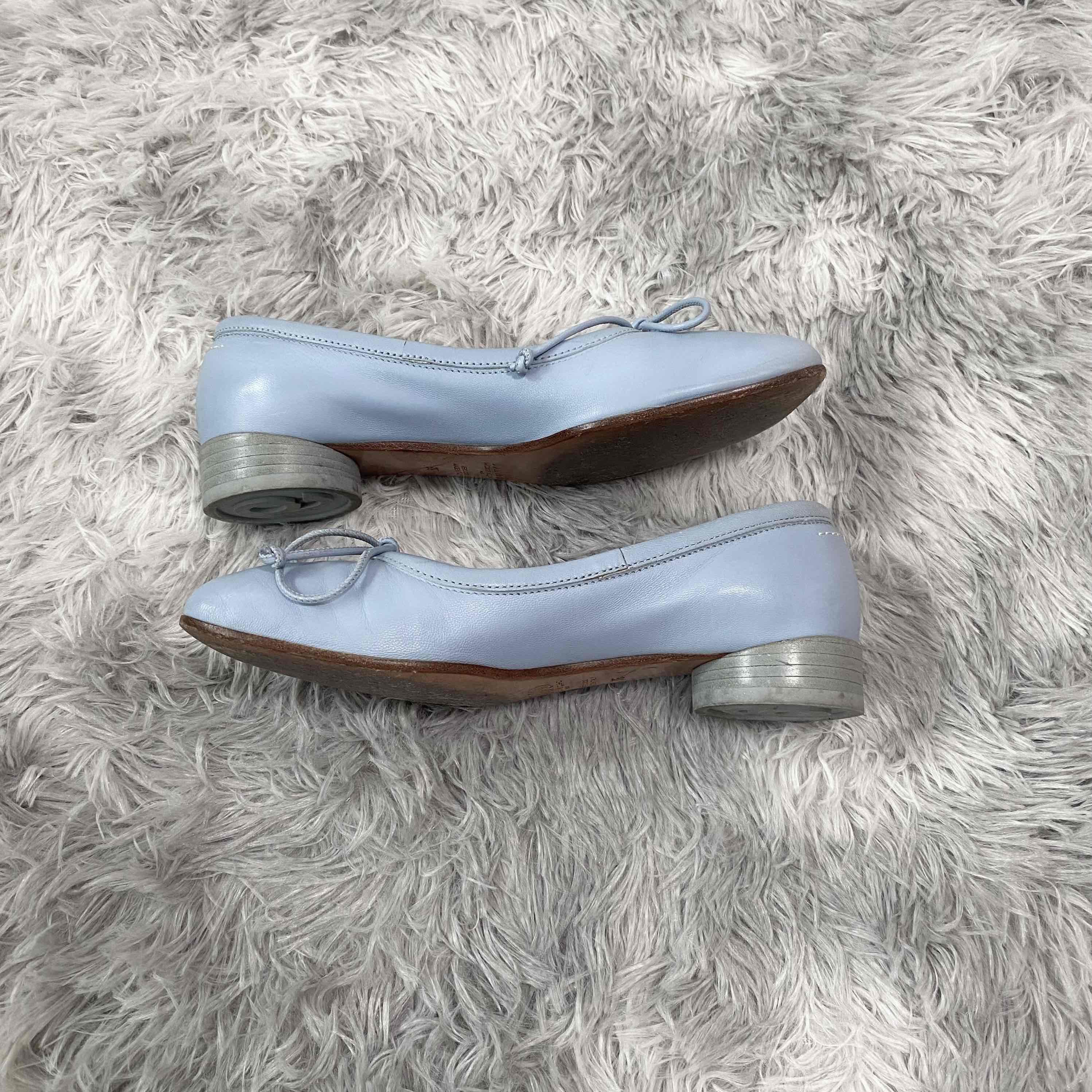 MM6 MM6 Maison Margiela Leather Bow Ballet Flats Size 35 Size US 5 / IT 35 - 8 Thumbnail