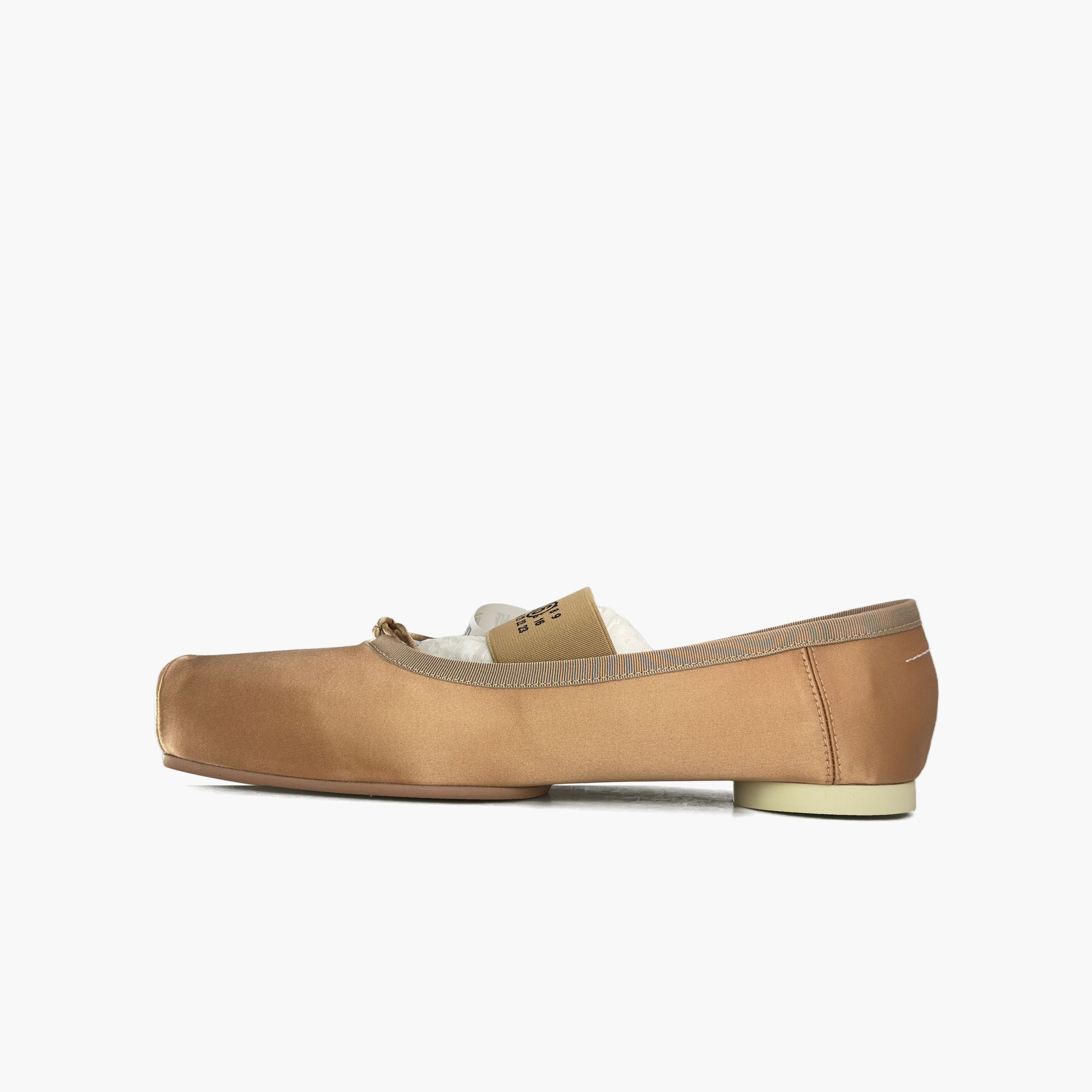 MM6 MM6 Maison Margiela Satin Square Toe Ballet Flats Size 39 Size US 9 / IT 39 - 3 Thumbnail