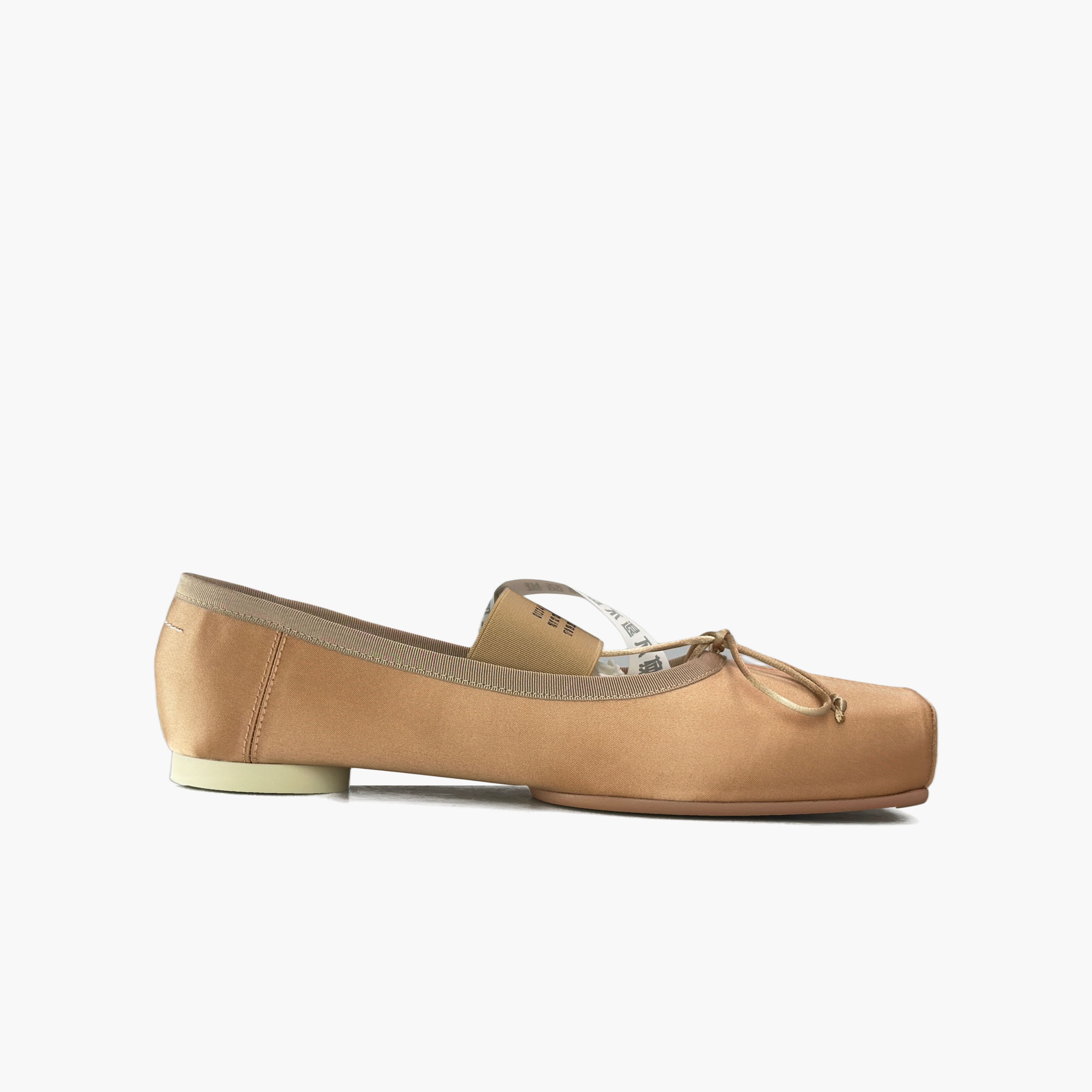 MM6 MM6 Maison Margiela Satin Square Toe Ballet Flats Size 39 Size US 9 / IT 39 - 2 Thumbnail
