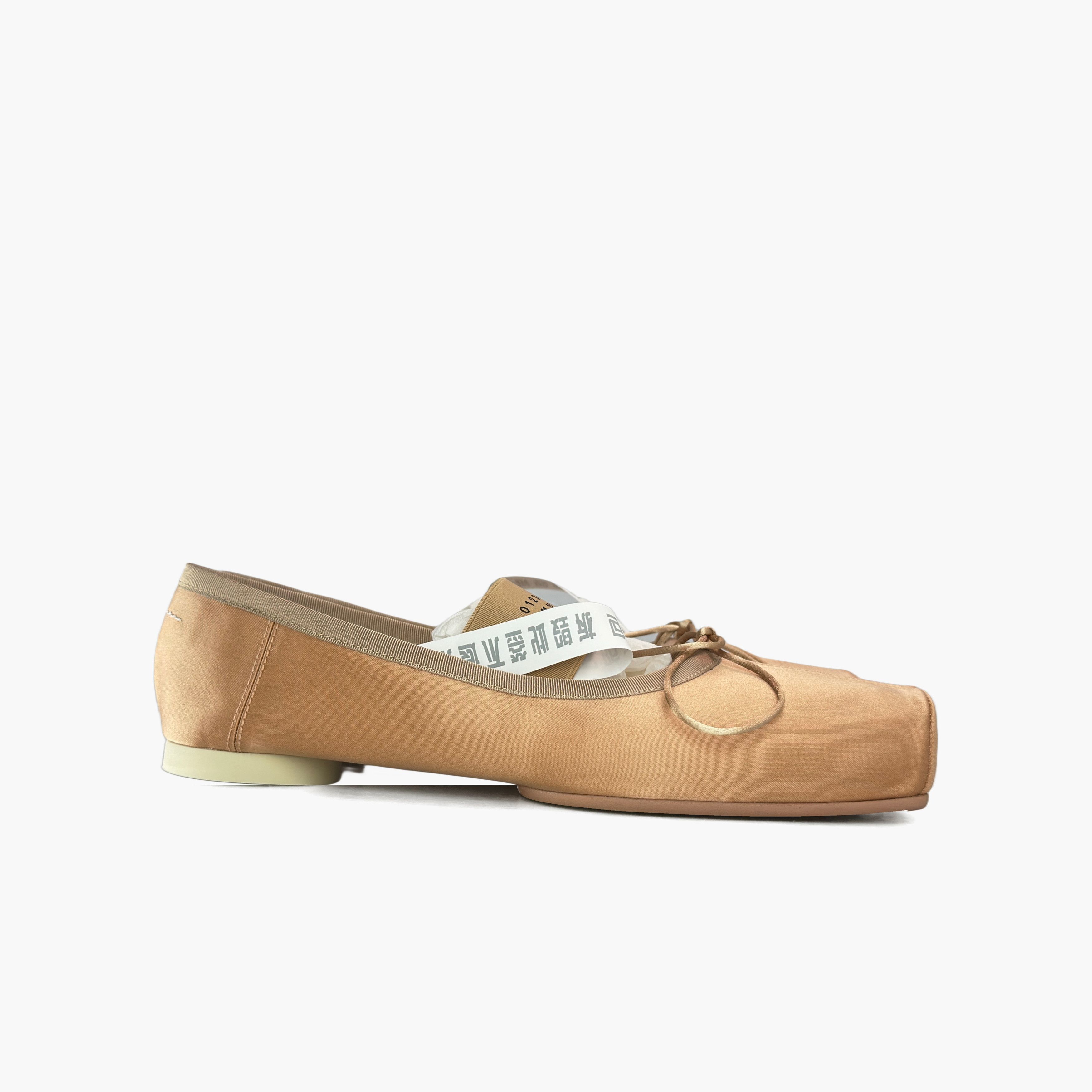 MM6 MM6 Maison Margiela Satin Square Toe Ballet Flats Size 39 Size US 9 / IT 39 - 4 Thumbnail