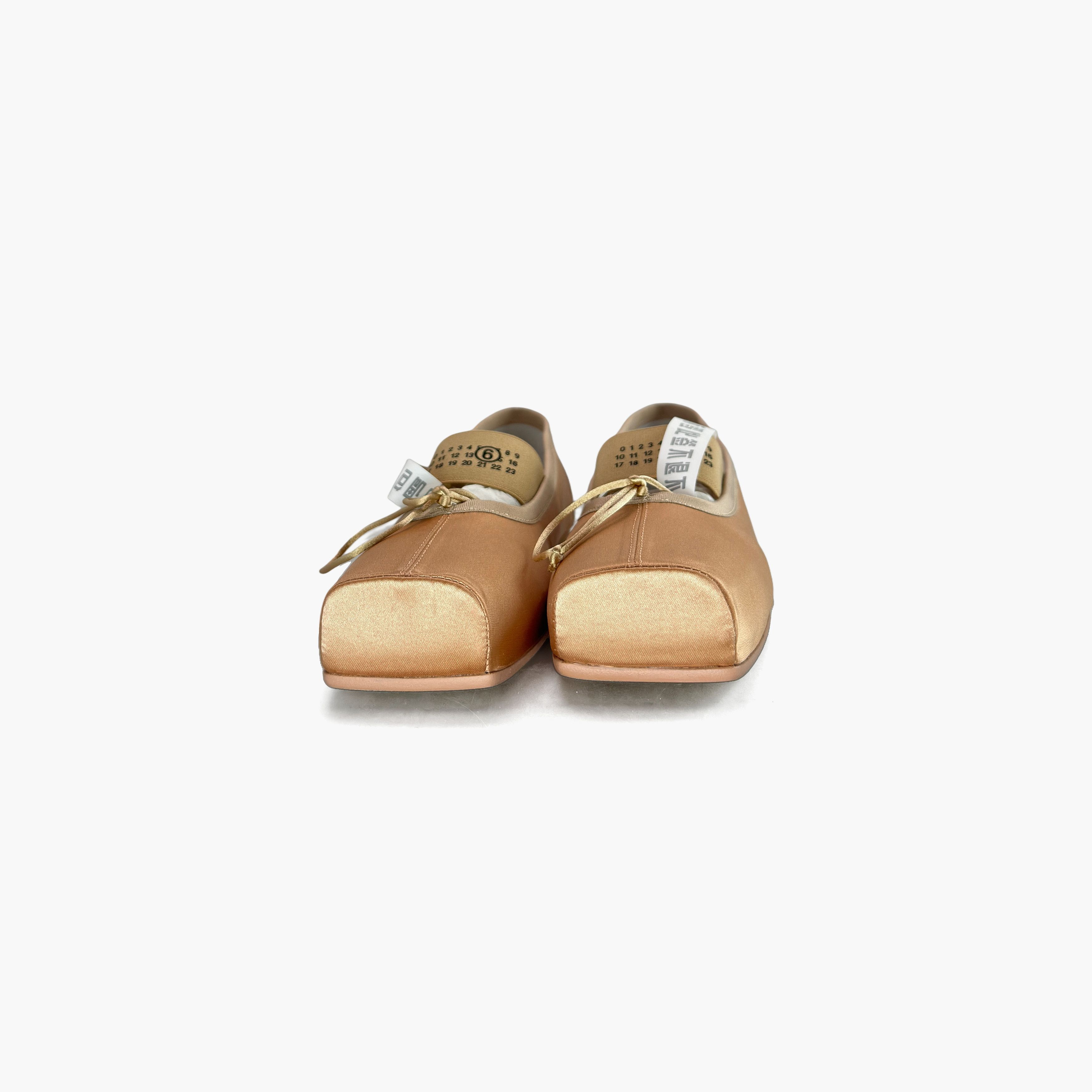 MM6 MM6 Maison Margiela Satin Square Toe Ballet Flats Size 39 Size US 9 / IT 39 - 5 Thumbnail