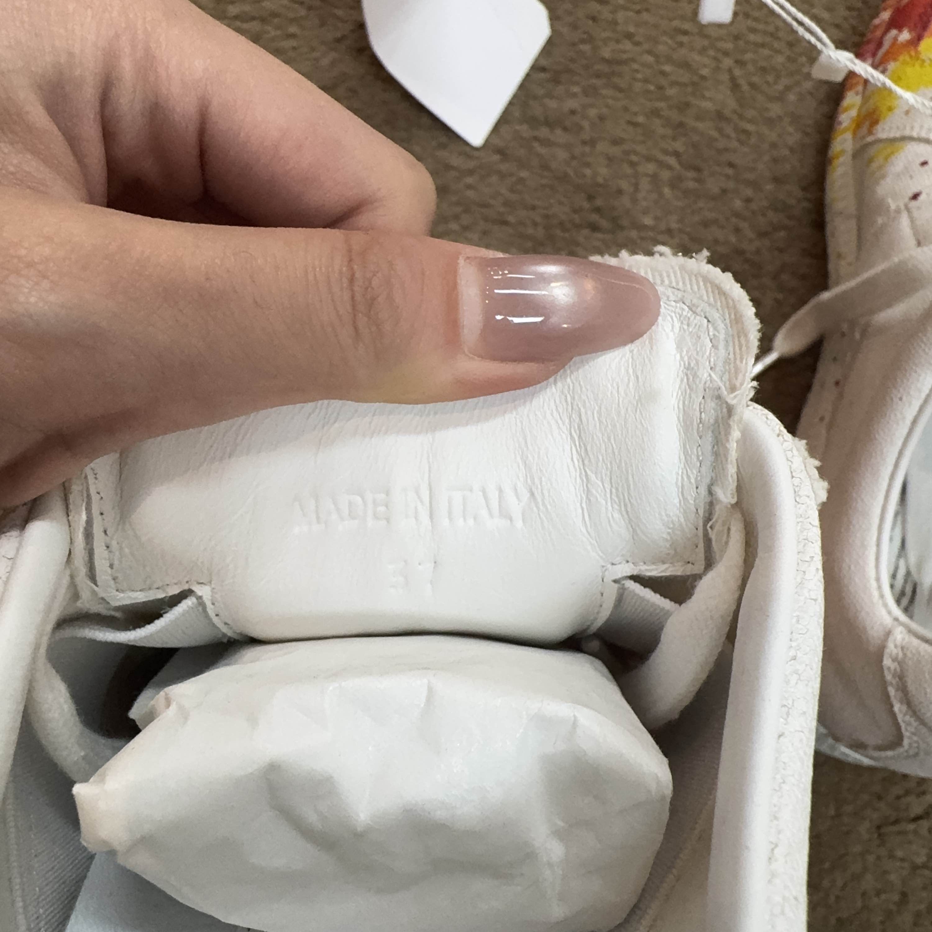 Maison Margiela Maison Margiela Paint Drop GAT Sneakers Size 37 Size US 7 / IT 37 - 5 Thumbnail