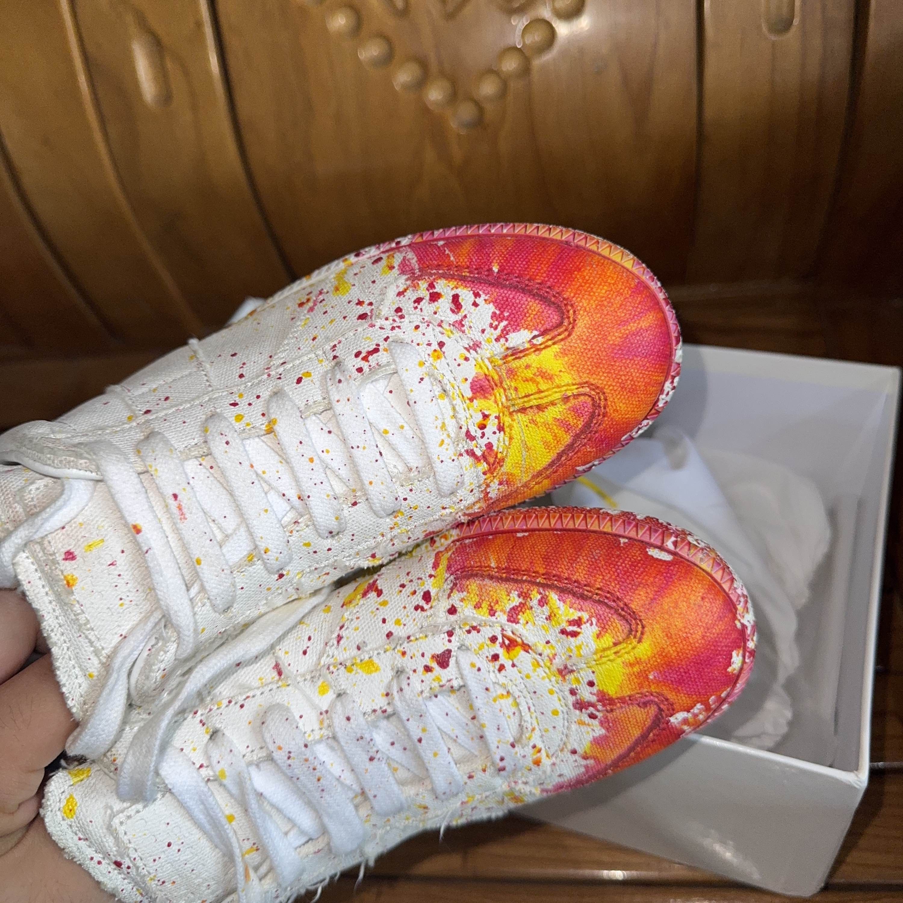 Maison Margiela Maison Margiela Paint Splatter Replica Sneakers Size 36 Size US 6 / IT 36 - 7 Thumbnail