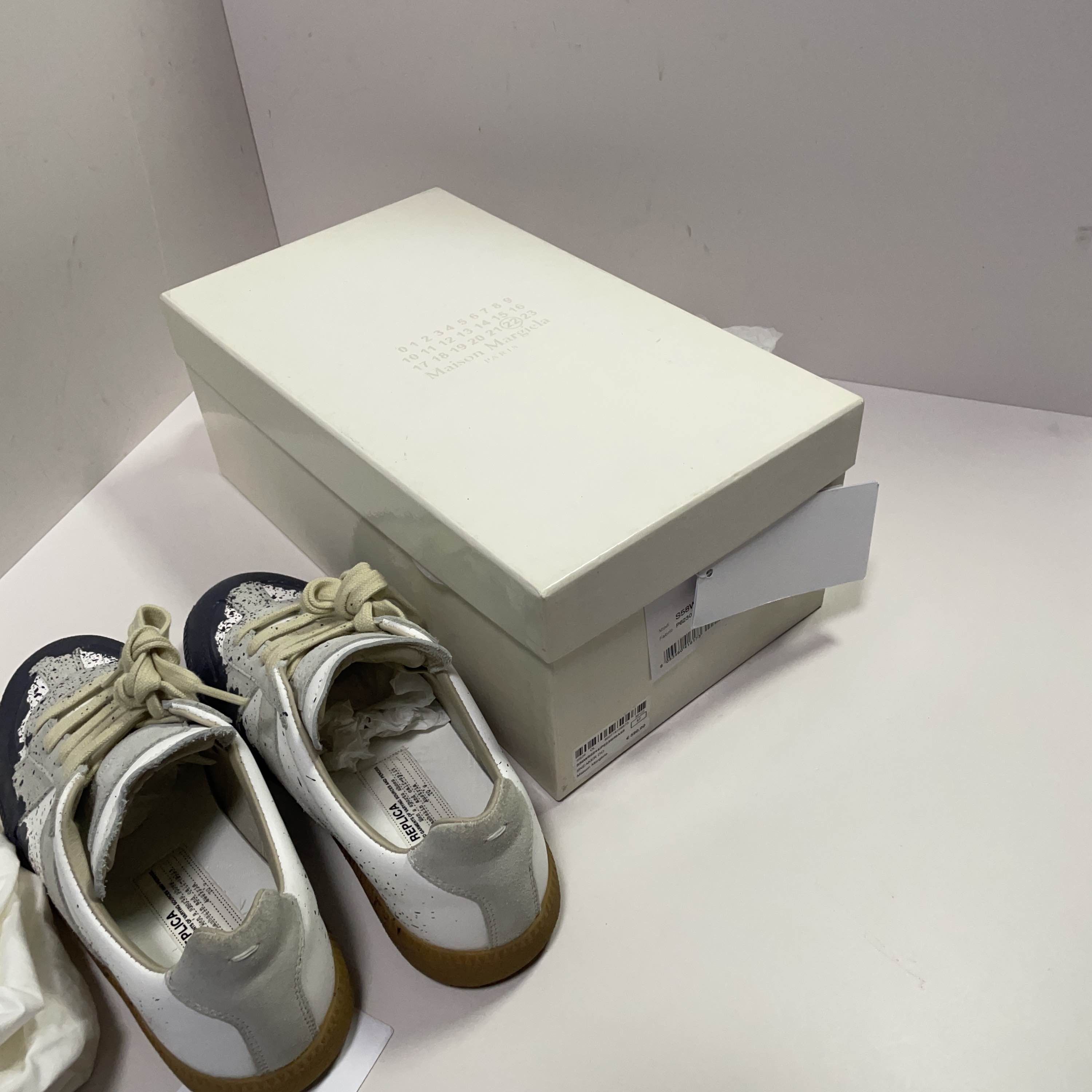Maison Margiela Maison Margiela Replica Paint Splatter Sneakers Size 37 Size US 7 / IT 37 - 6 Thumbnail