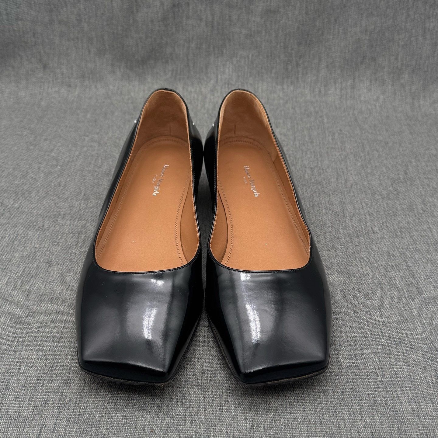 Maison Margiela Maison Margiela Square Toe Leather Flats Size 36 Size US 6 / IT 36 - 7 Thumbnail