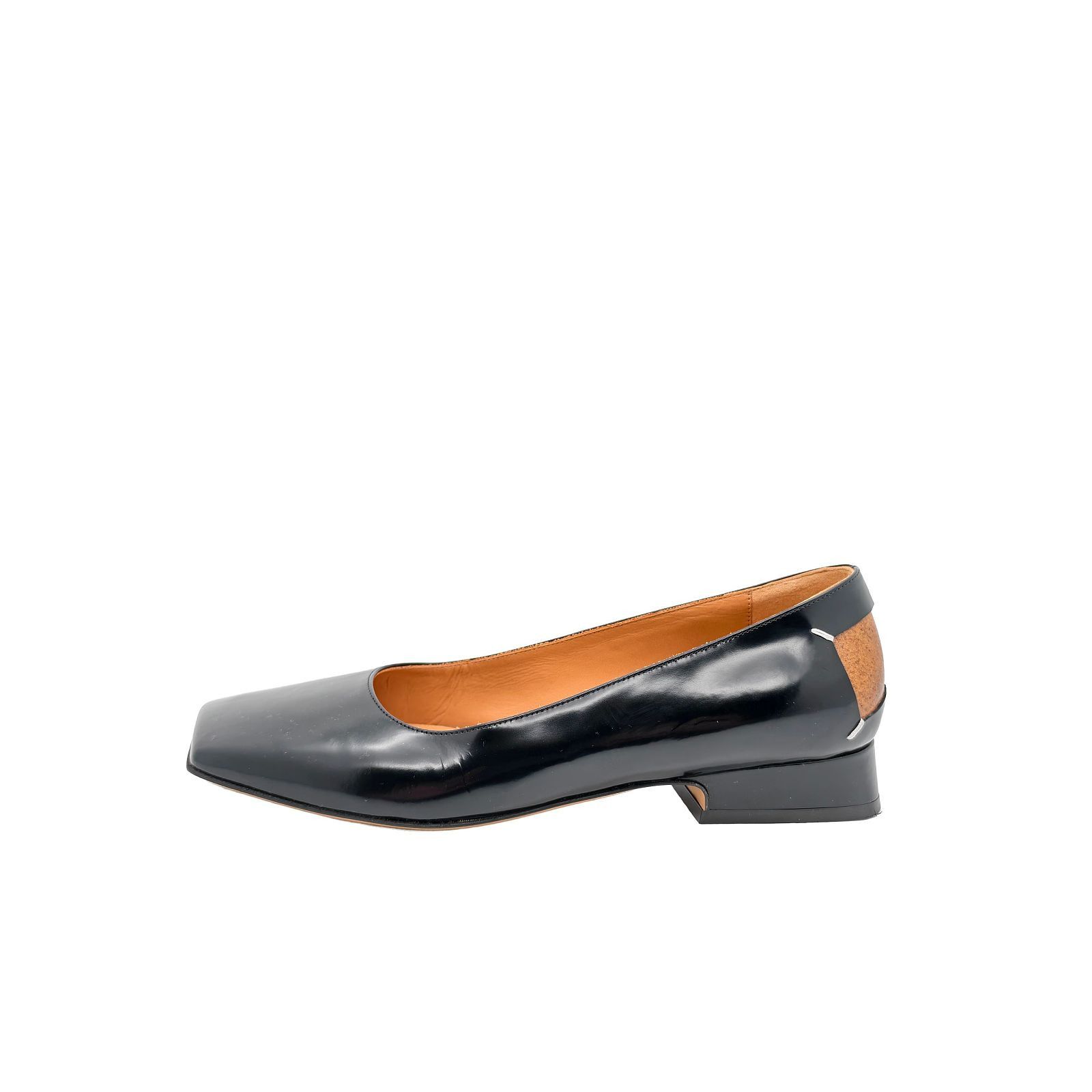 Maison Margiela Maison Margiela Square Toe Leather Flats Size 36 Size US 6 / IT 36 - 8 Thumbnail