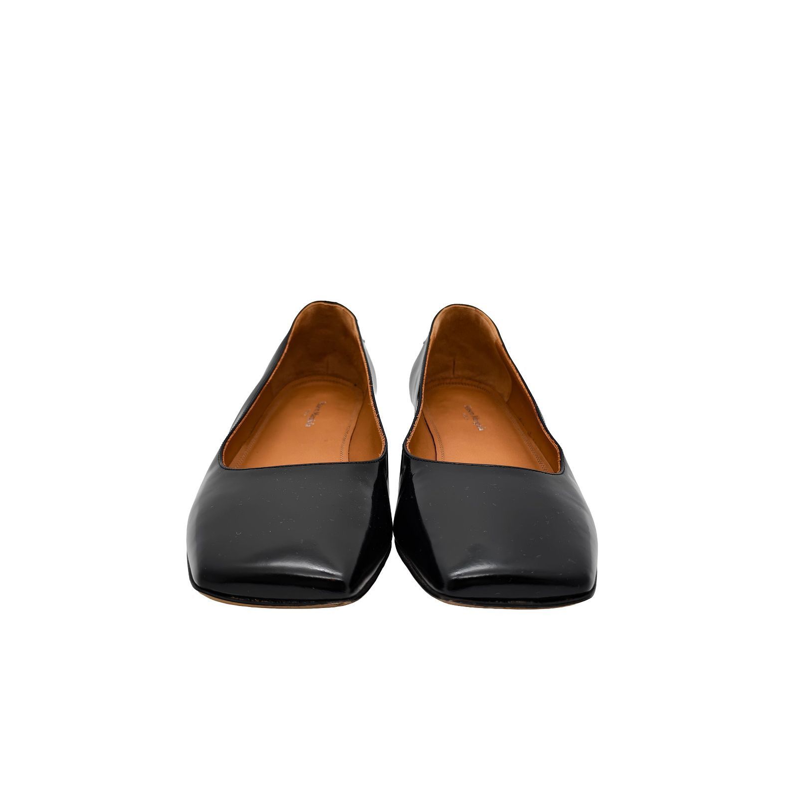 Maison Margiela Maison Margiela Square Toe Leather Flats Size 36 Size US 6 / IT 36 - 2 Thumbnail