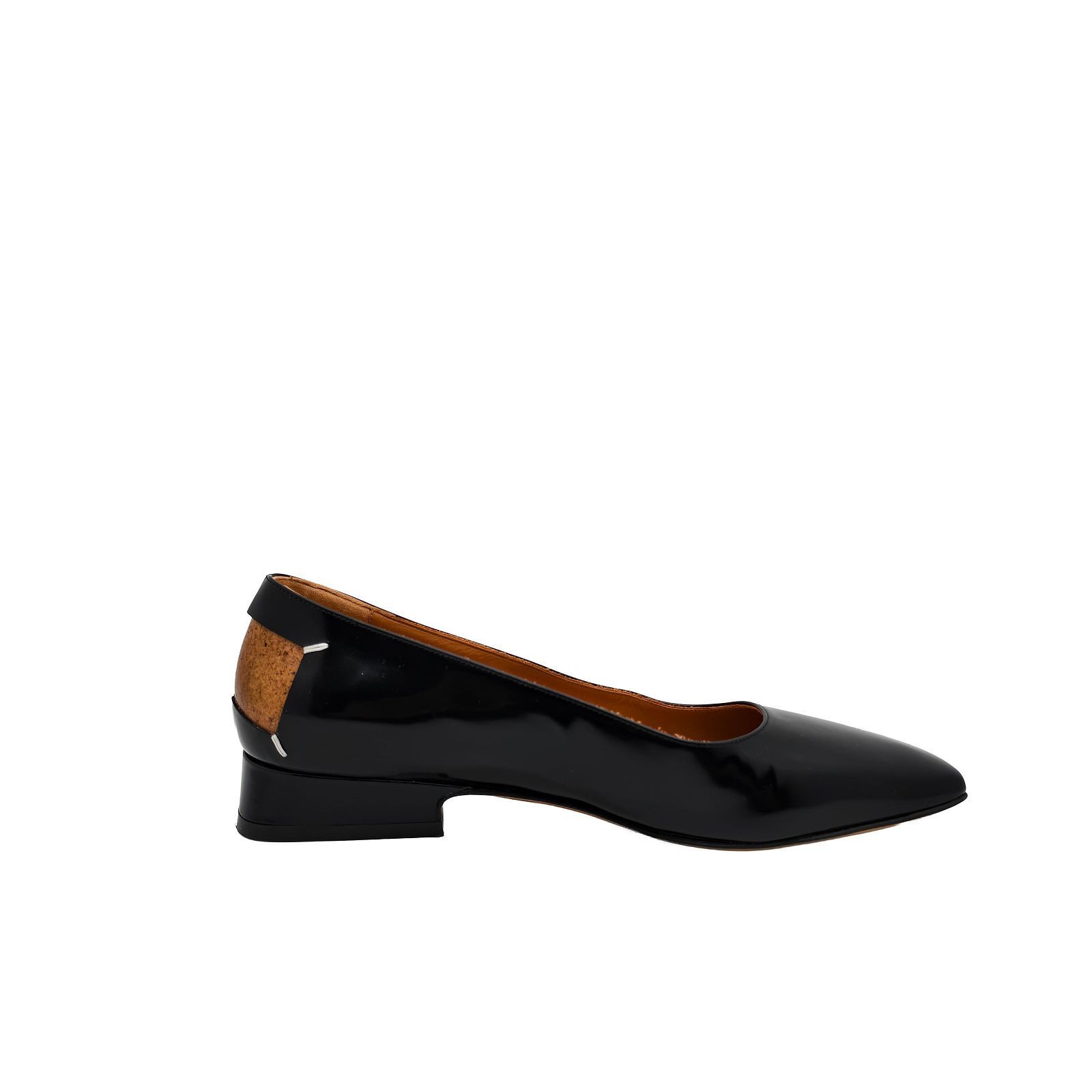 Maison Margiela Maison Margiela Square Toe Leather Flats Size 36 Size US 6 / IT 36 - 9 Thumbnail