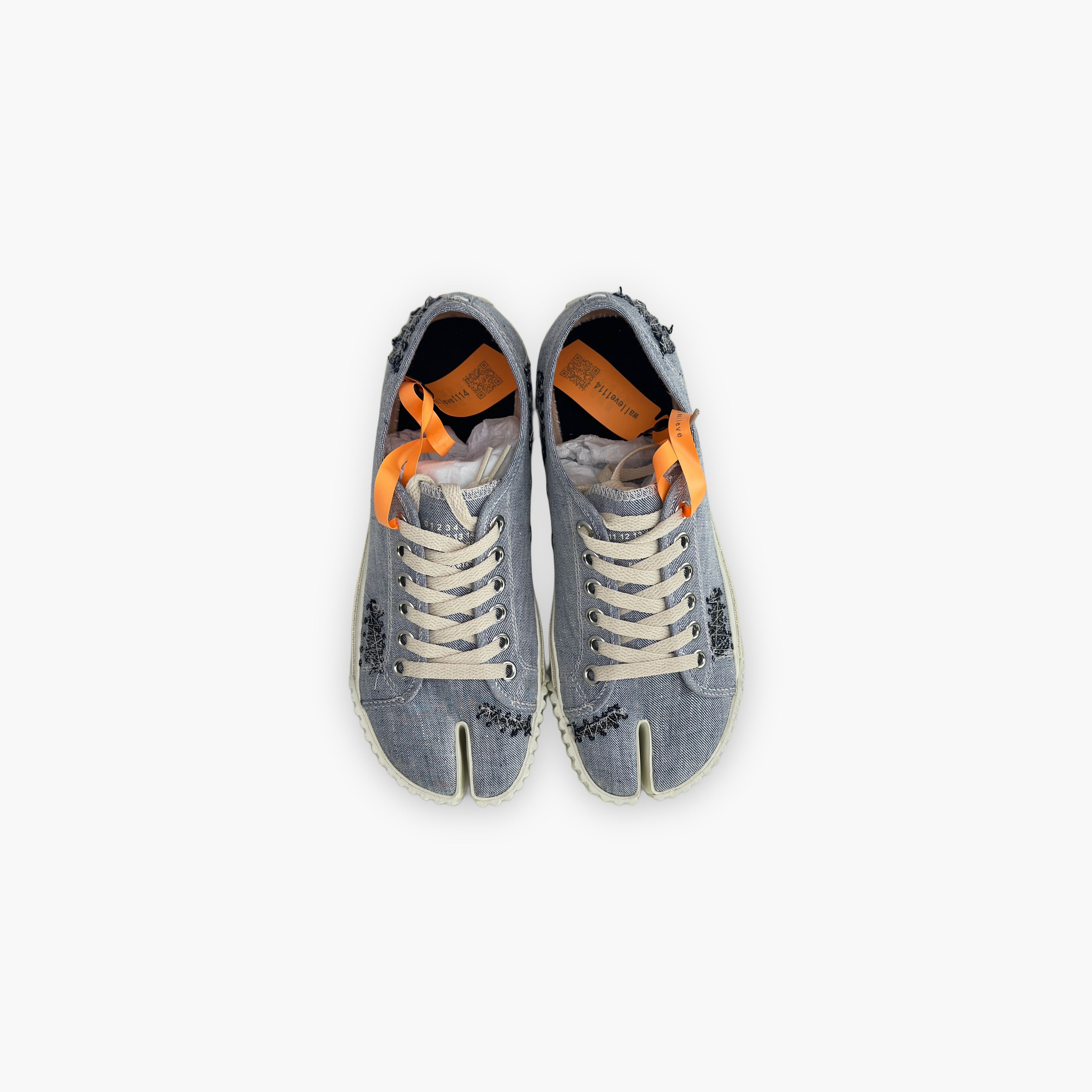 Maison Margiela Maison Margiela Denim Tabi Sneakers Size 38 Size US 8 / IT 38 - 9 Thumbnail