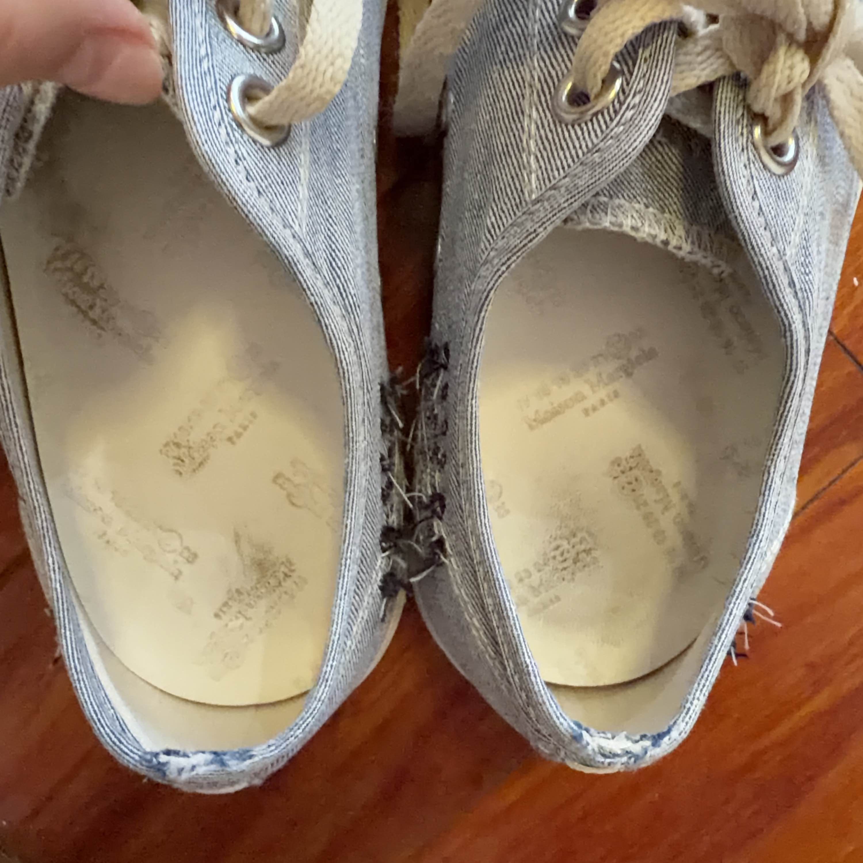 Maison Margiela Maison Margiela Denim Tabi Sneakers Size 38 Size US 8 / IT 38 - 7 Thumbnail