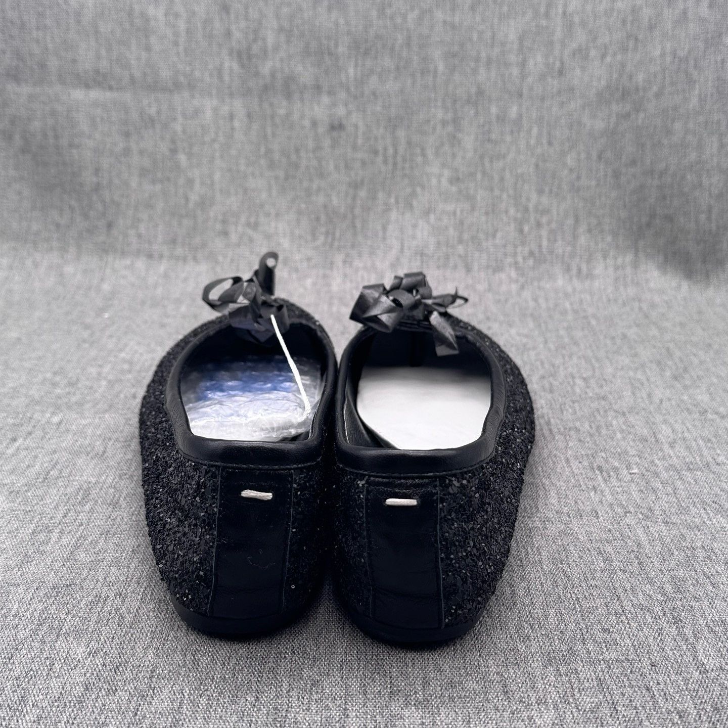 Maison Margiela Maison Margiela Black Glitter Tabi Flats Size 36 Size US 6 / IT 36 - 3 Thumbnail