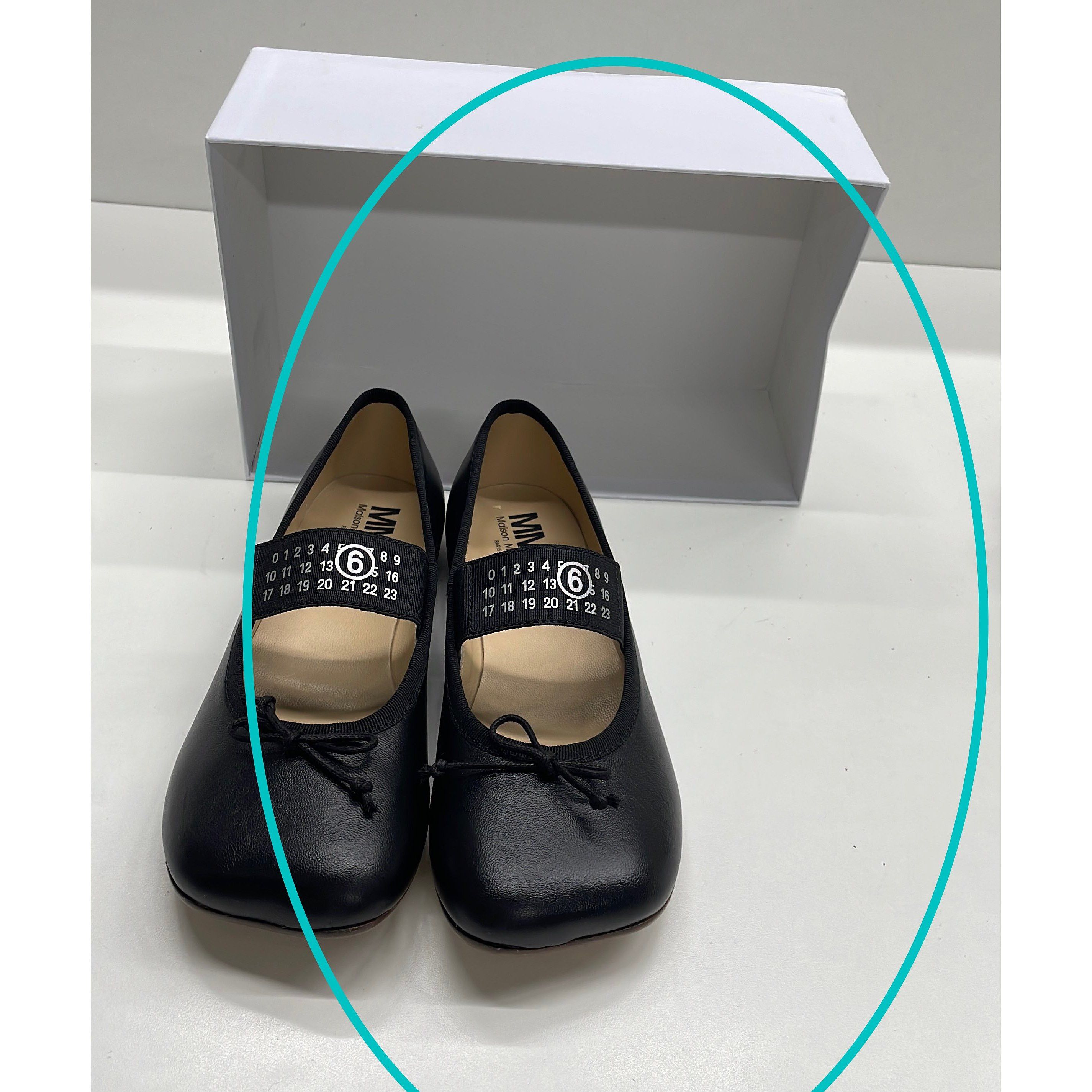 MM6 MM6 Maison Margiela Logo Strap Ballet Flats Size 35 Size US 5 / IT 35 - 10 Thumbnail