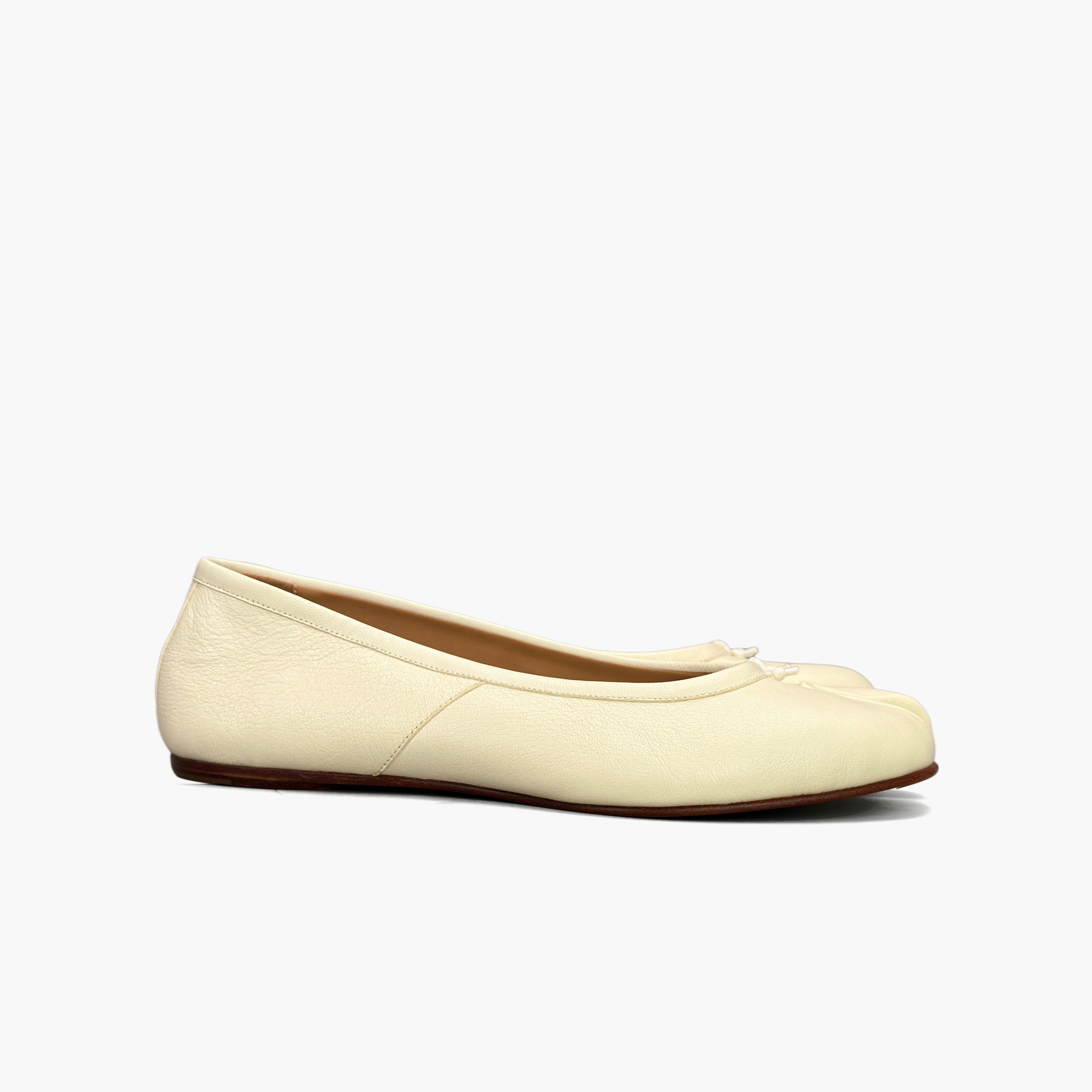 Maison Margiela Maison Margiela Tabi Leather Ballet Flats Size 38 Size US 8 / IT 38 - 4 Thumbnail
