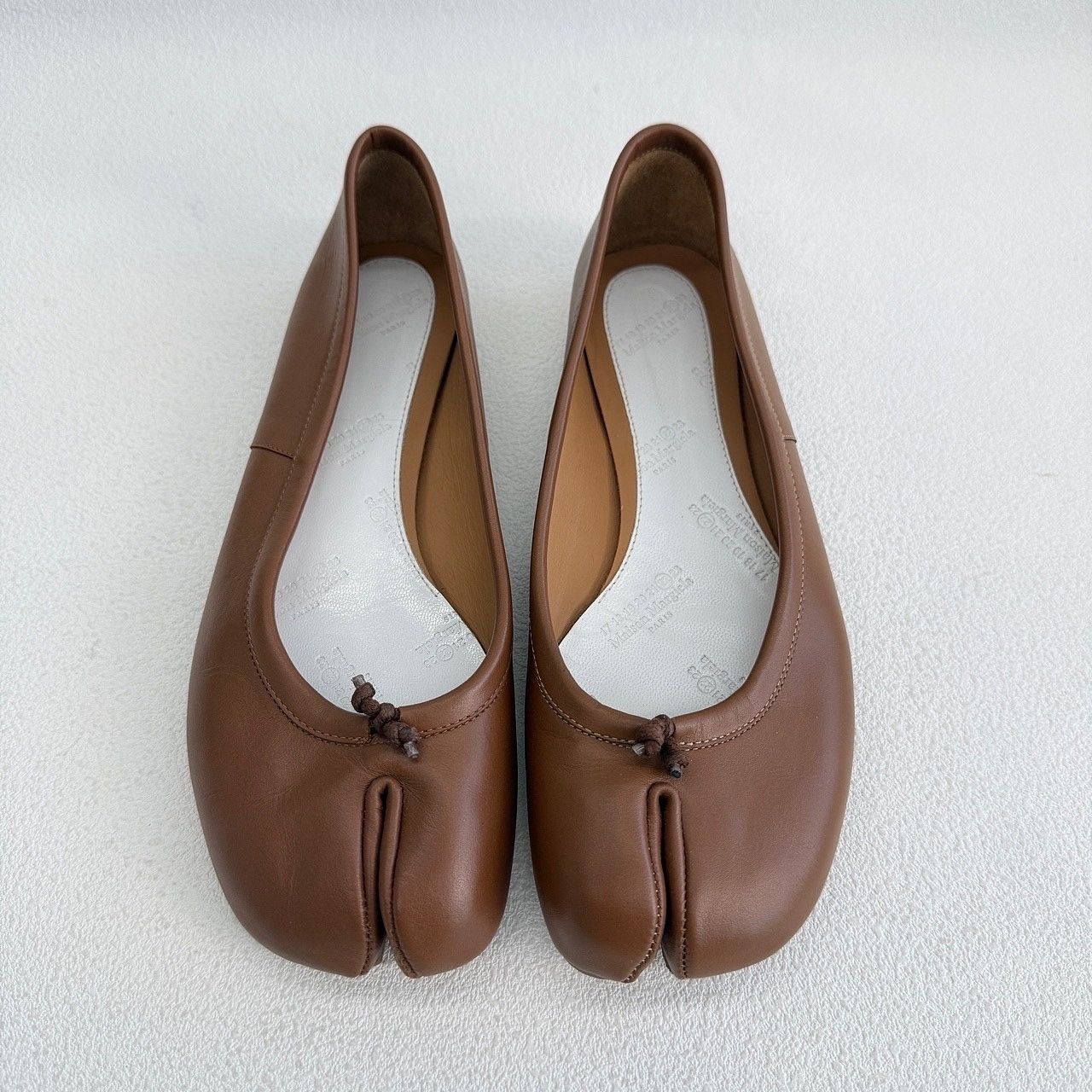 Maison Margiela Maison Margiela Tabi Leather Ballet Flats Size 35 Size US 5 / IT 35 - 2 Thumbnail