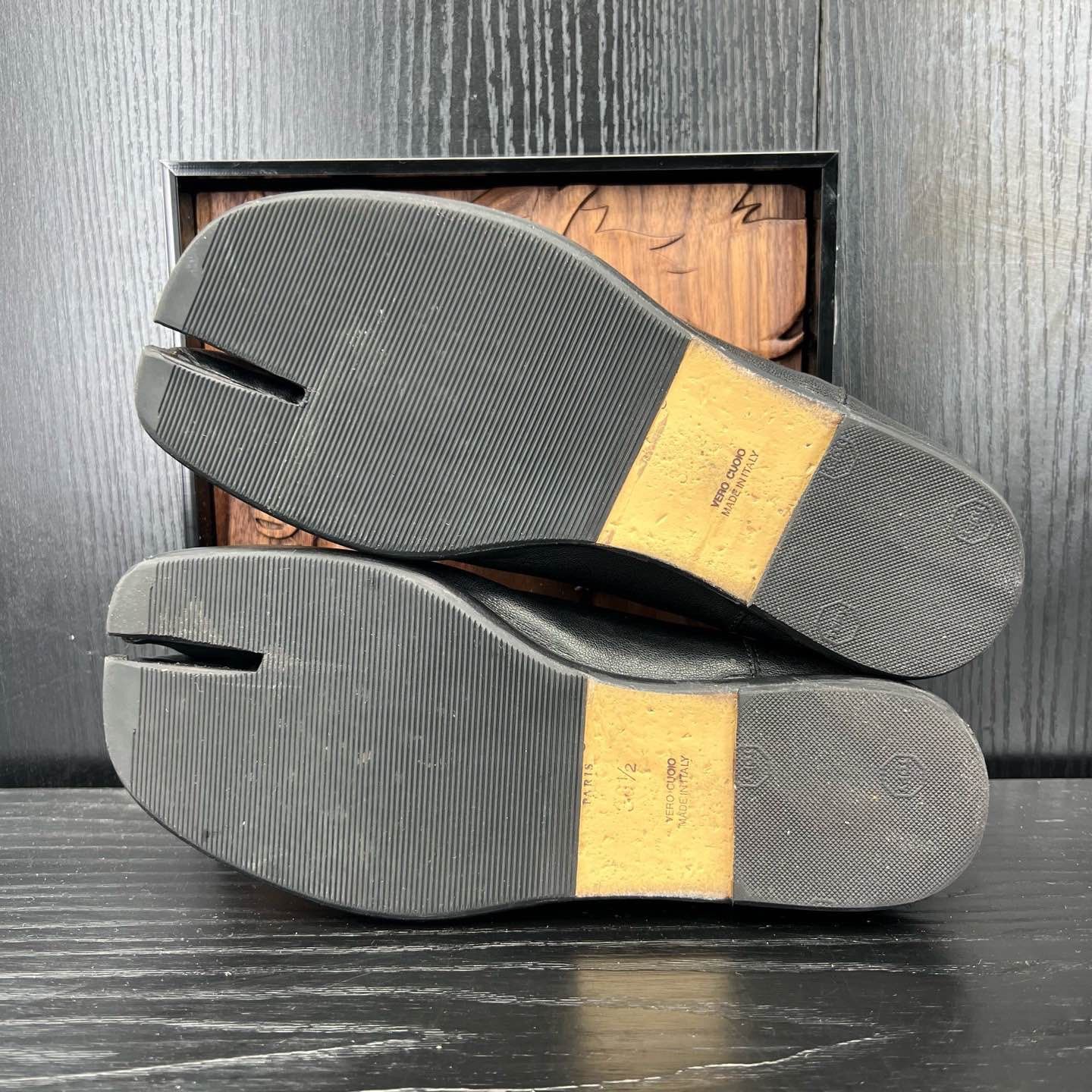 Maison Margiela Maison Margiela Tabi Leather Flats Size 36.5 Size US 6.5 / IT 36.5 - 4 Thumbnail