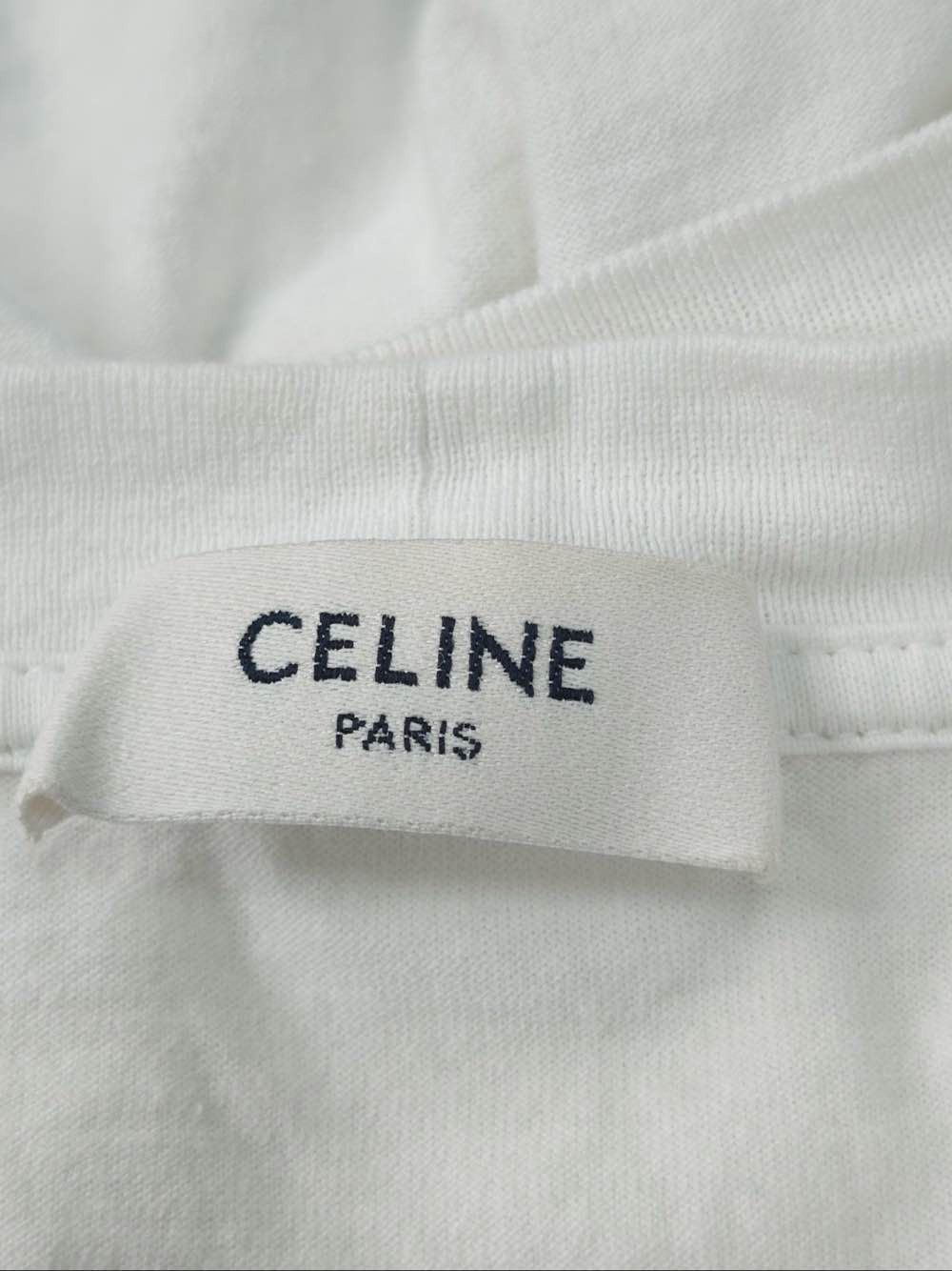 Celine CELINE Logo T-Shirt Size XS Size XS / US 0-2 / IT 36-38 - 3 Thumbnail