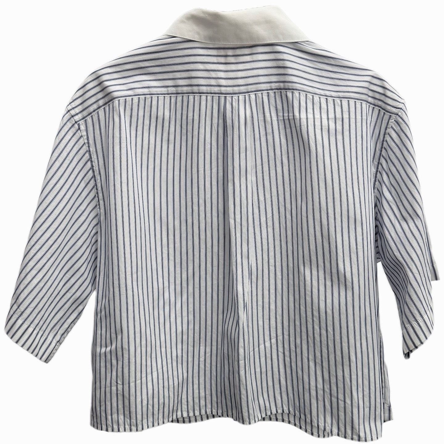 Celine Celine Striped Cotton Shirt Size 36 Size XS / US 0-2 / IT 36-38 - 2 Thumbnail