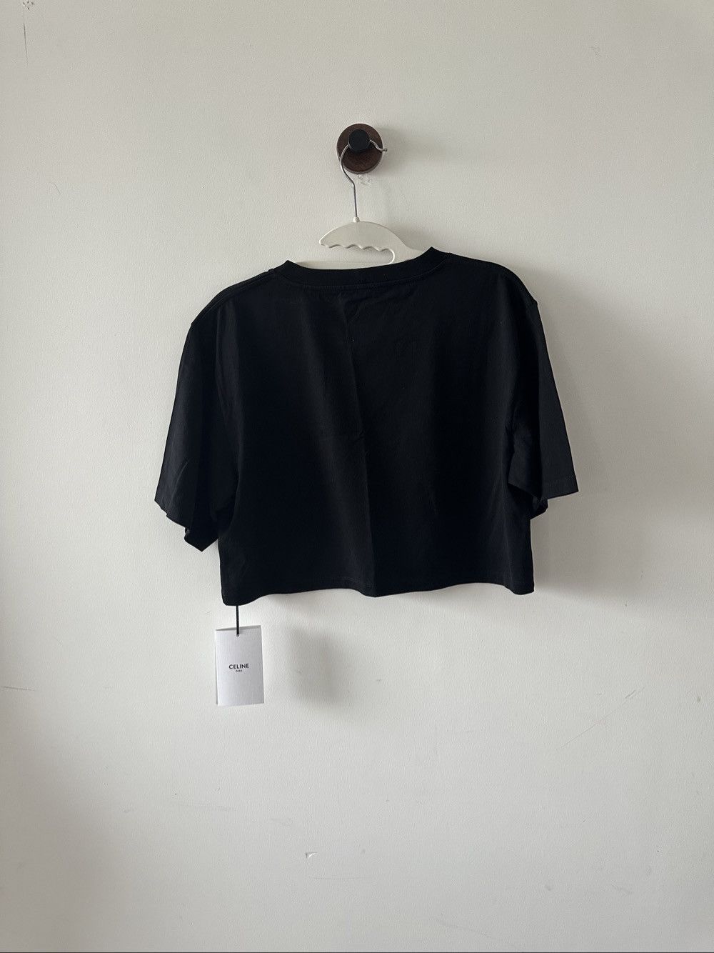 Celine Celine Logo Crop Top Size XS Size XS / US 0-2 / IT 36-38 - 2 Thumbnail