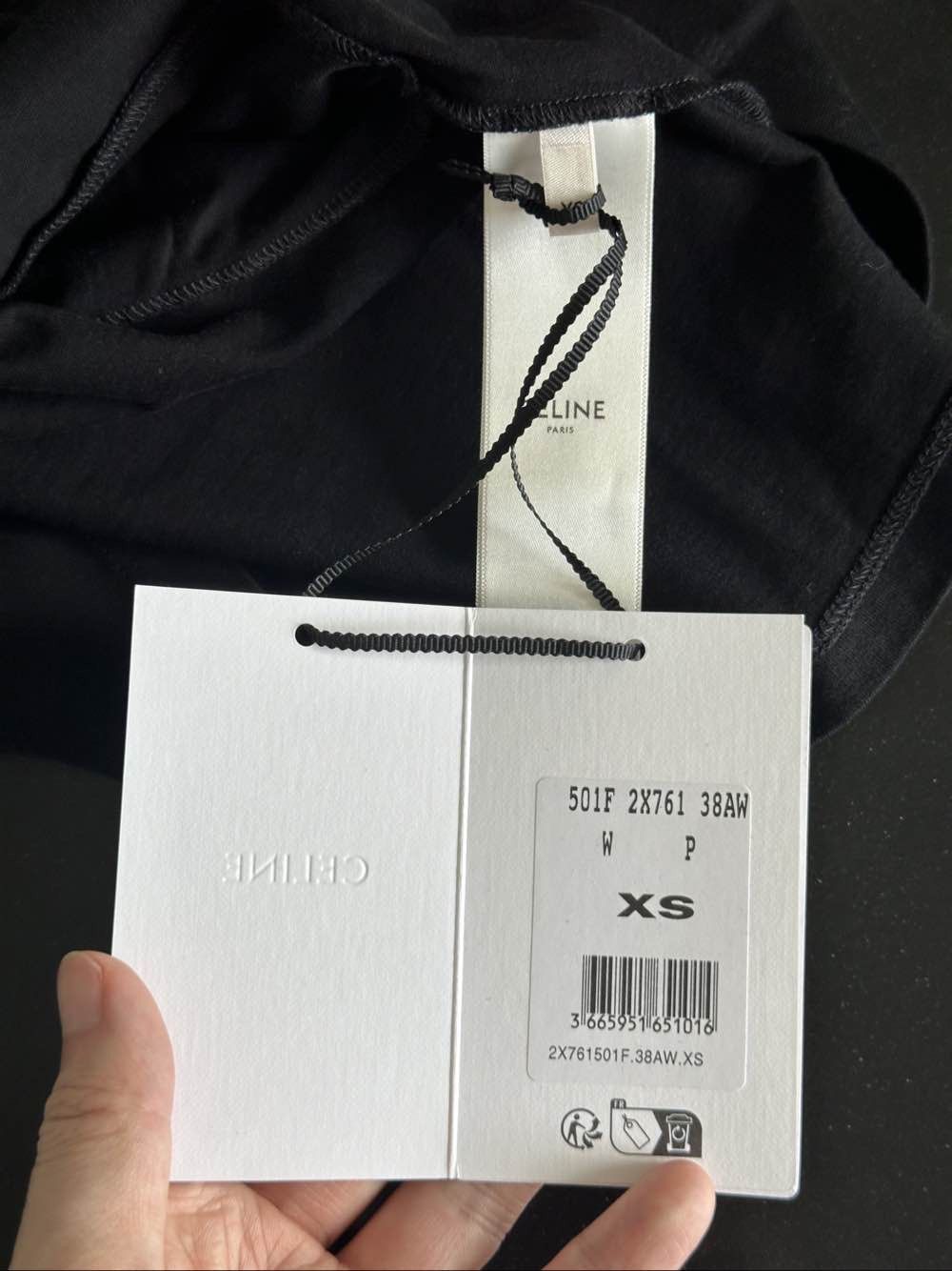 Celine Celine Logo Crop Top Size XS Size XS / US 0-2 / IT 36-38 - 4 Thumbnail
