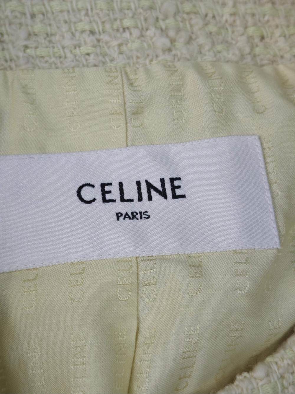 Celine CELINE Tweed Short Jacket Size 34 Size XS / US 0-2 / IT 36-38 - 3 Thumbnail