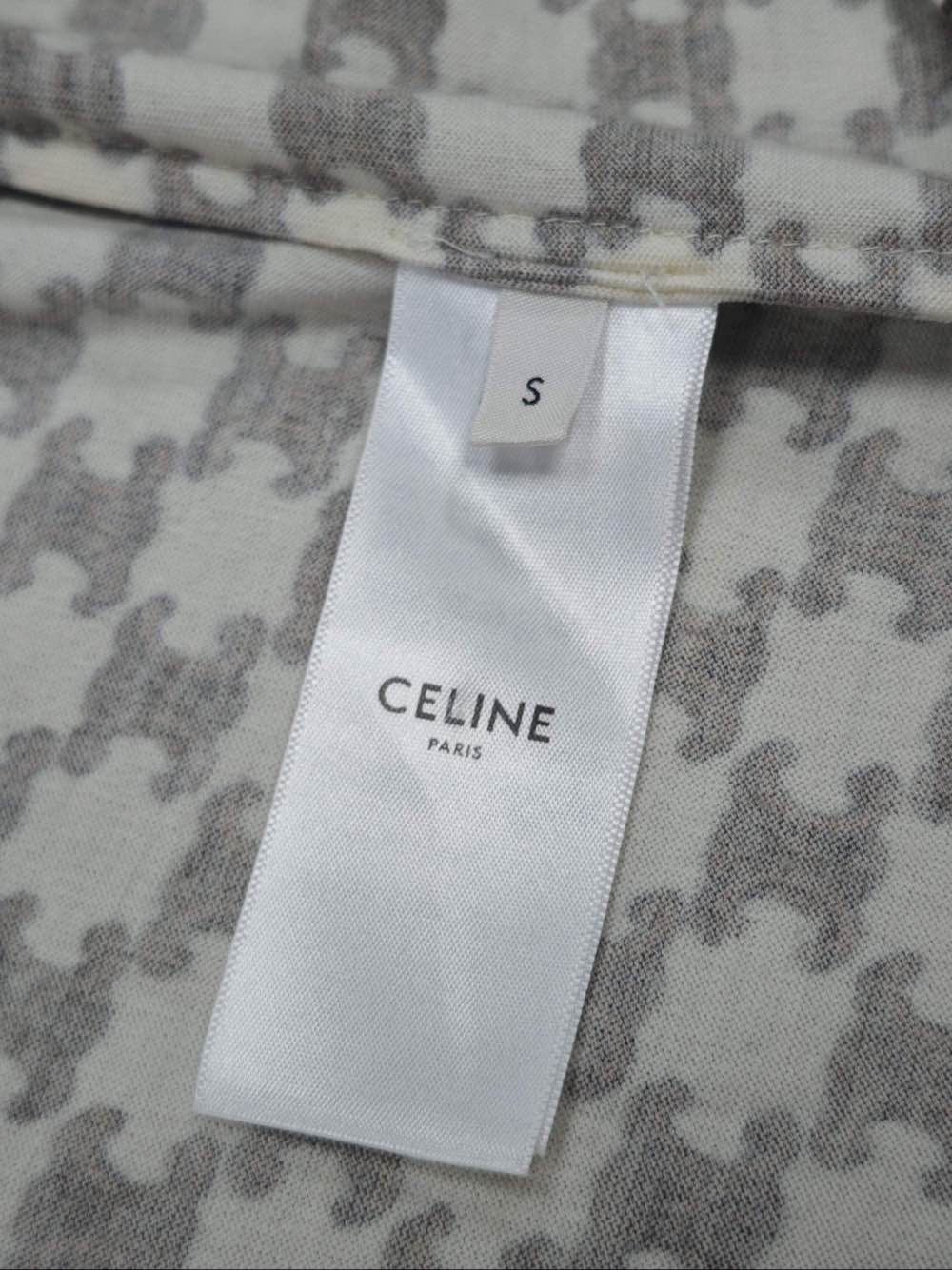 Celine Celine Triomphe Monogram Mini Dress Size S Size S / US 4 / IT 40 - 4 Thumbnail