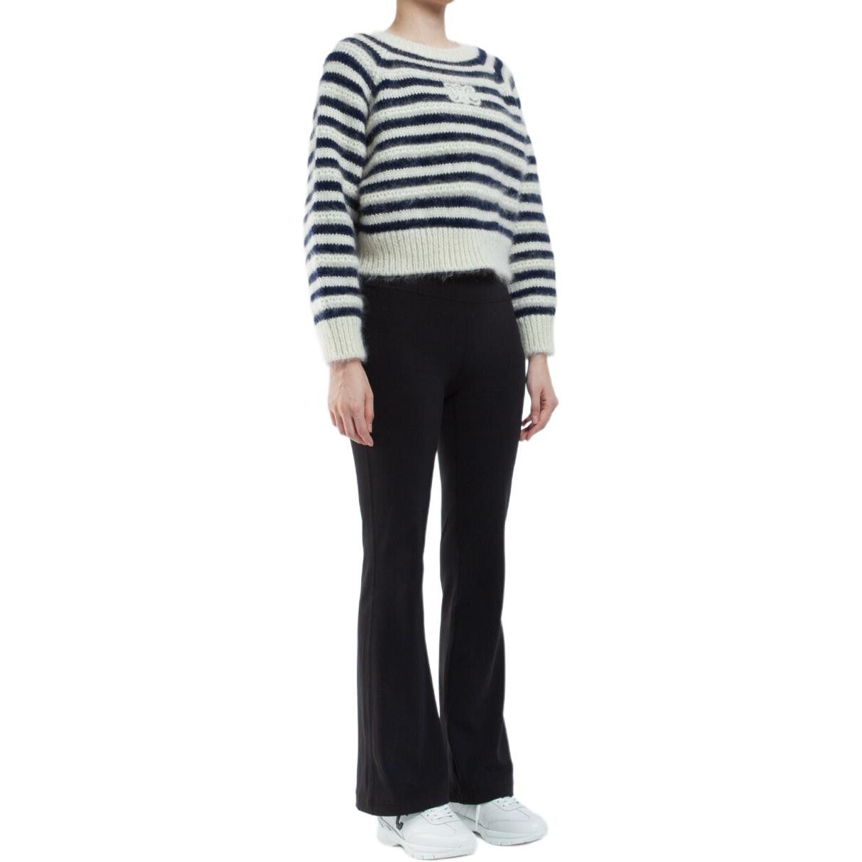 Celine Celine Striped Mohair Blend Sweater Size M Size M / US 6-8 / IT 42-44 - 9 Thumbnail