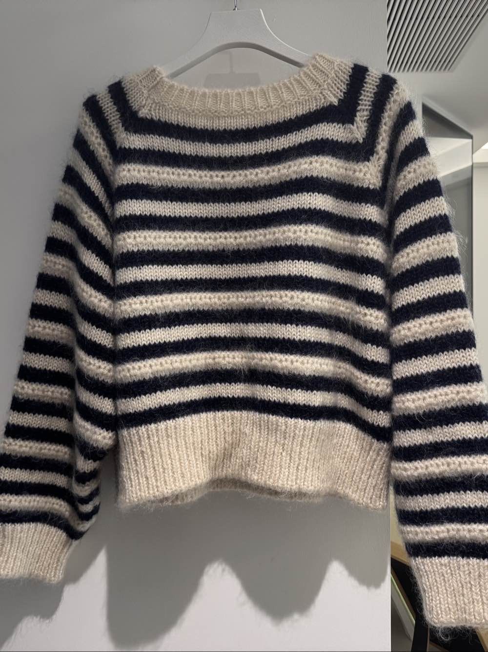Celine Celine Striped Mohair Blend Sweater Size M Size M / US 6-8 / IT 42-44 - 2 Thumbnail