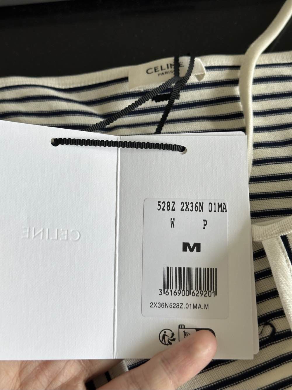 Celine Celine Triomphe Stripe Tank Top Size M Size M / US 6-8 / IT 42-44 - 3 Thumbnail