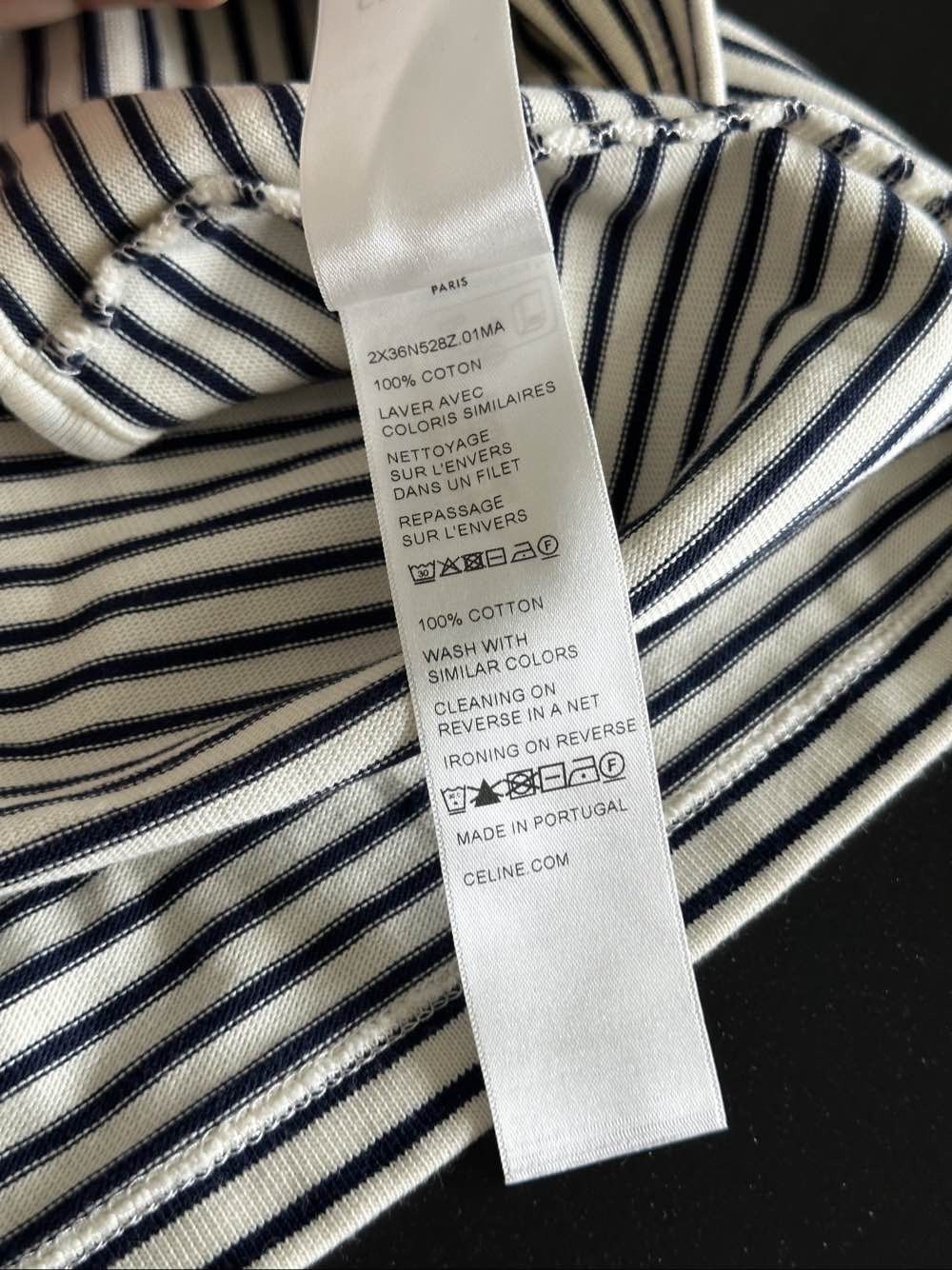 Celine Celine Triomphe Stripe Tank Top Size M Size M / US 6-8 / IT 42-44 - 5 Thumbnail