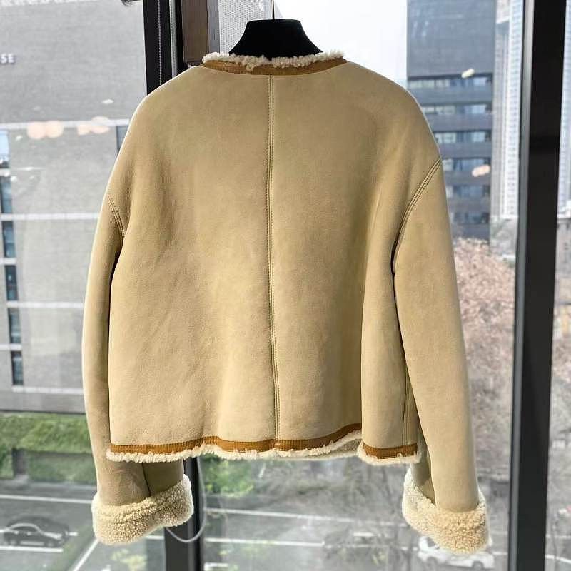 Celine Celine Shearling Bonded Jacket Size 38 Size S / US 4 / IT 40 - 2 Thumbnail