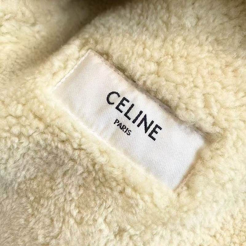 Celine Celine Shearling Bonded Jacket Size 38 Size S / US 4 / IT 40 - 3 Thumbnail