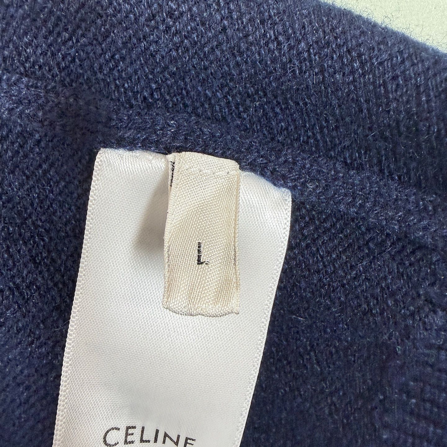Celine Celine Fair Isle Cashmere Cardigan Size L Size L / US 10 / IT 46 - 4 Thumbnail