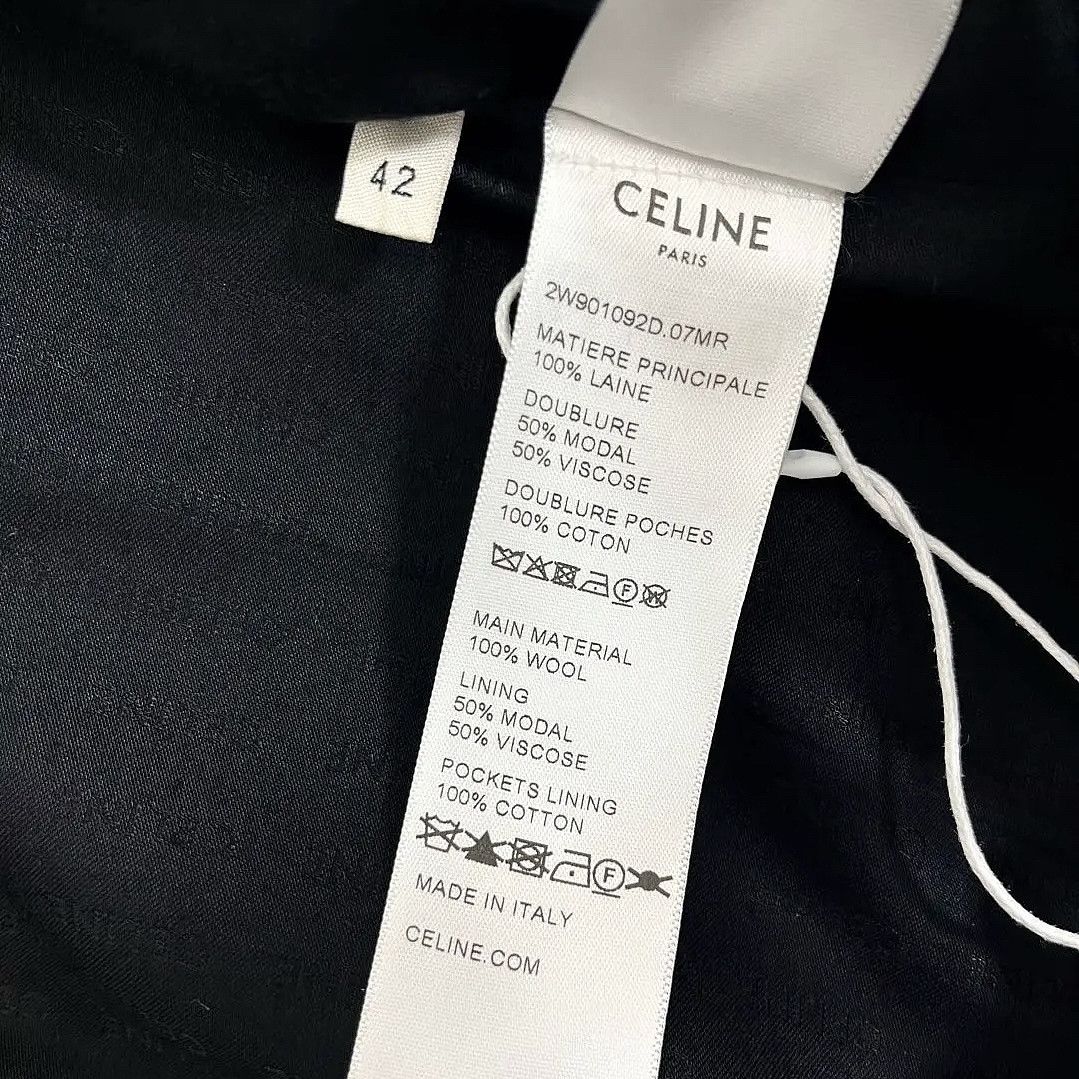 Celine Celine Wool Button Up Jacket Size 42 Size M / US 6-8 / IT 42-44 - 5 Thumbnail