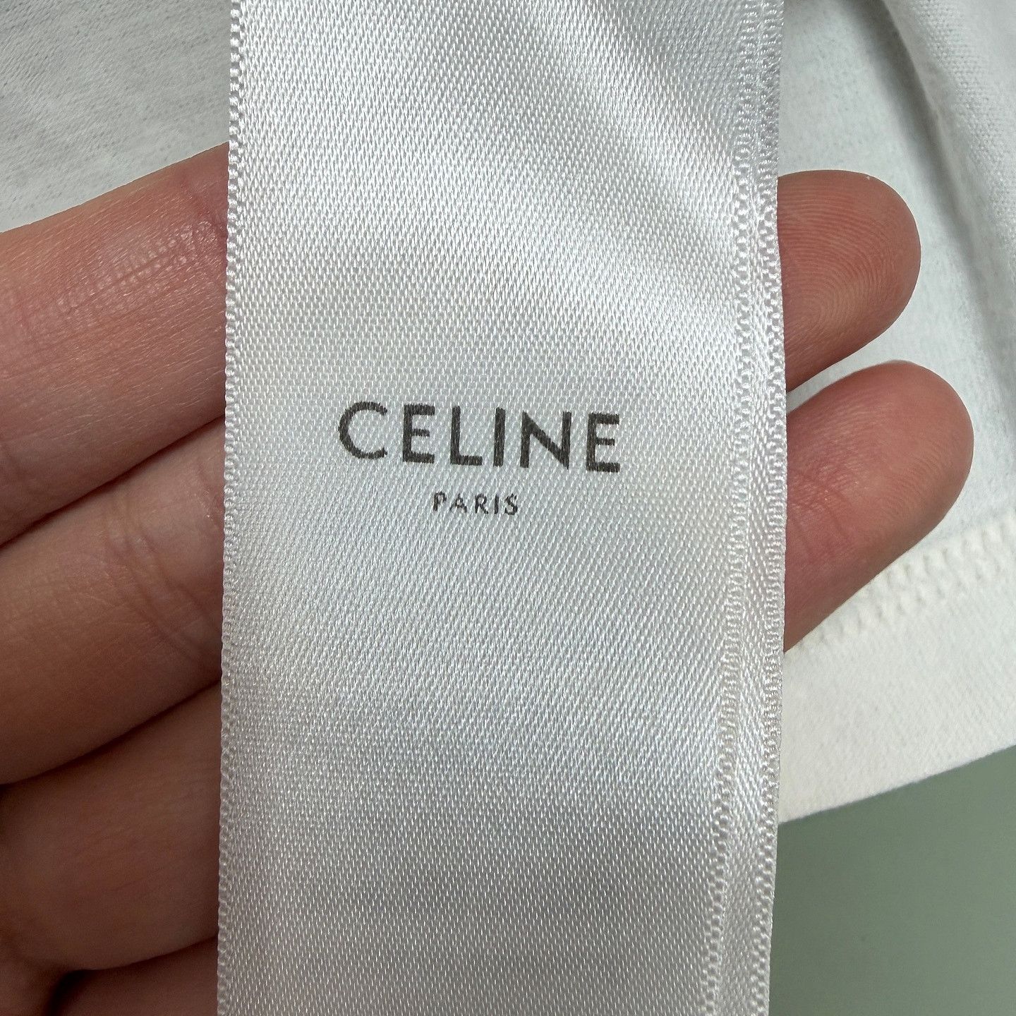 Celine CELINE Logo T-Shirt Size L Size US L / EU 52-54 / 3 - 5 Thumbnail