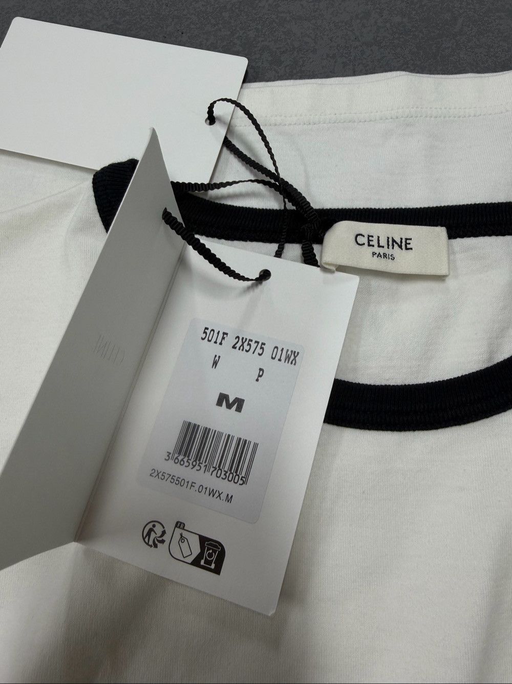 Celine CELINE Horse Carriage Logo T-Shirt Size M Size M / US 6-8 / IT 42-44 - 5 Thumbnail