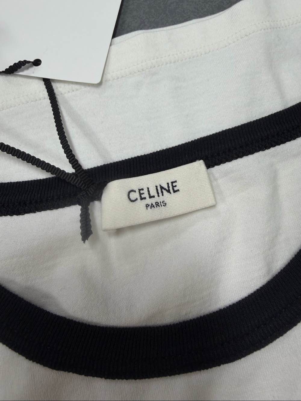 Celine CELINE Horse Carriage Logo T-Shirt Size M Size M / US 6-8 / IT 42-44 - 3 Thumbnail